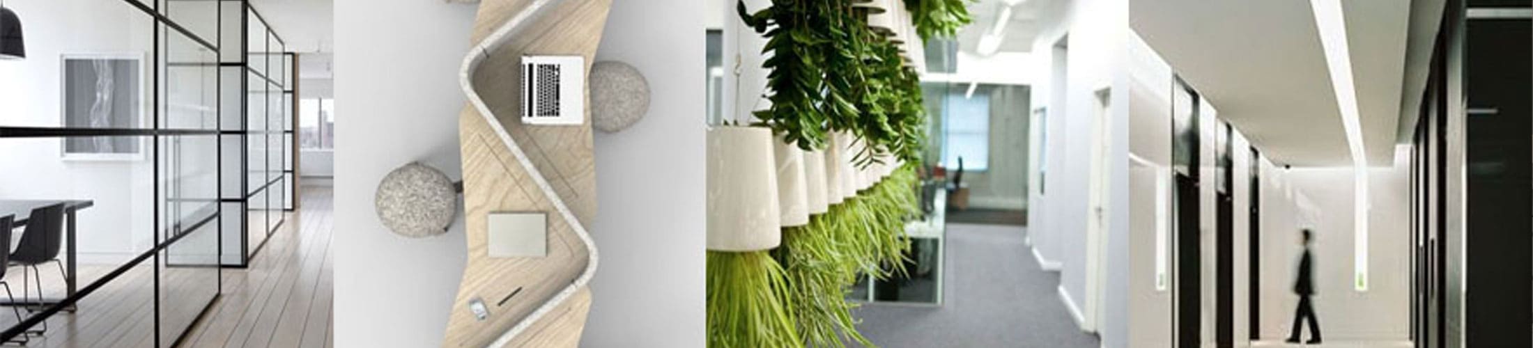 7 fantásticas ideas de decoración de oficinas modernas