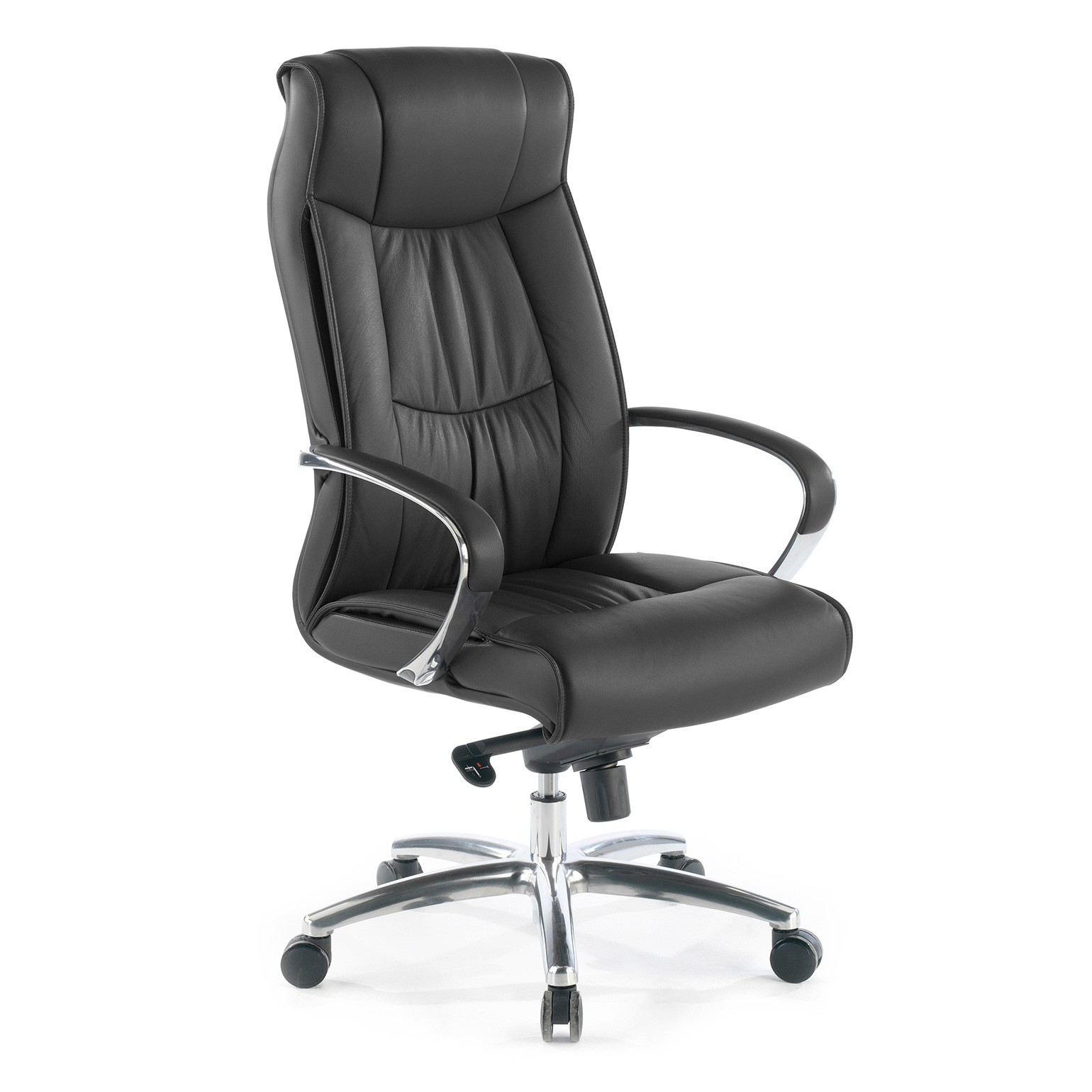 sillon de oficina negro bahia respaldo alto piel sintetica piel sintetica 1