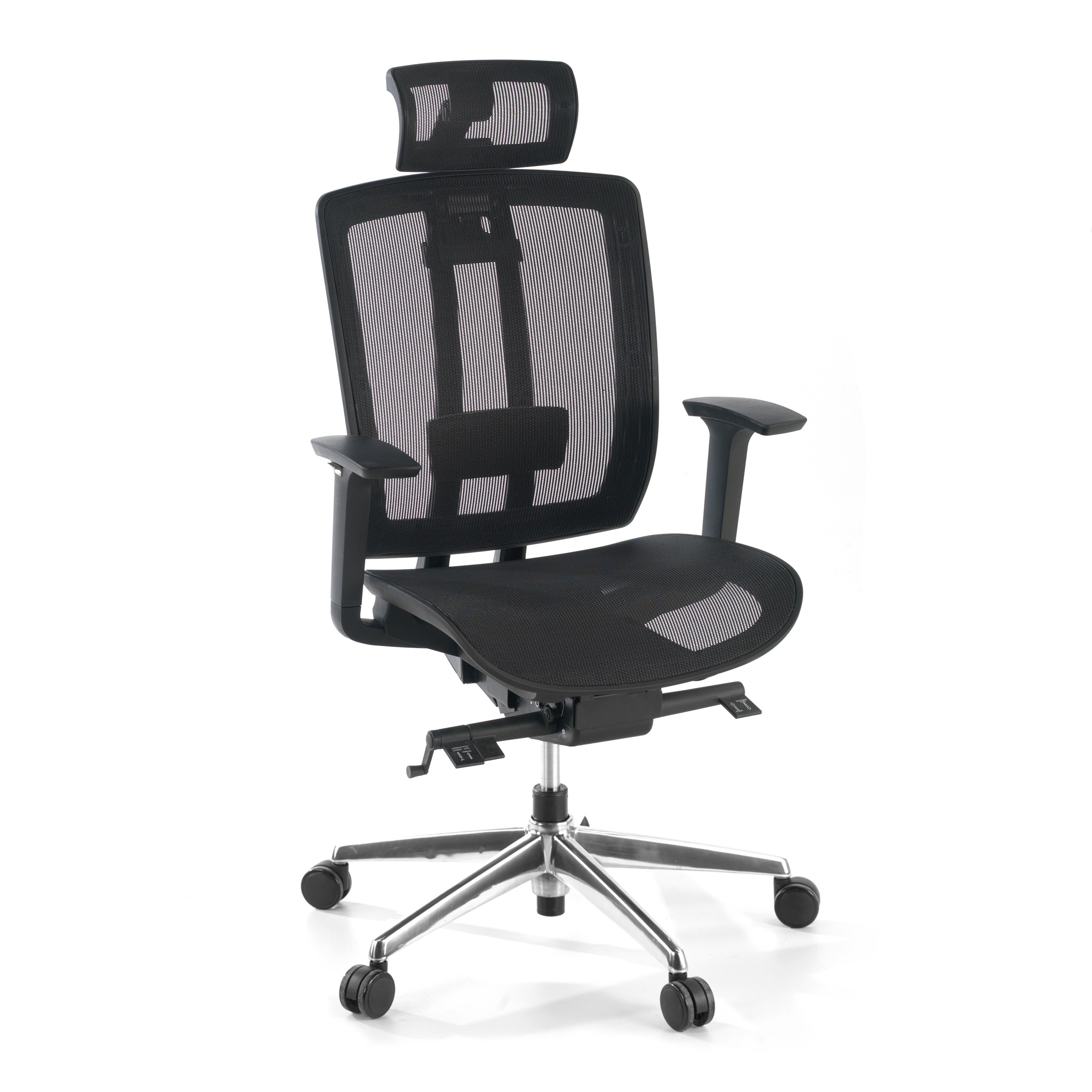 silla ergonomica negro ergomax malla 1