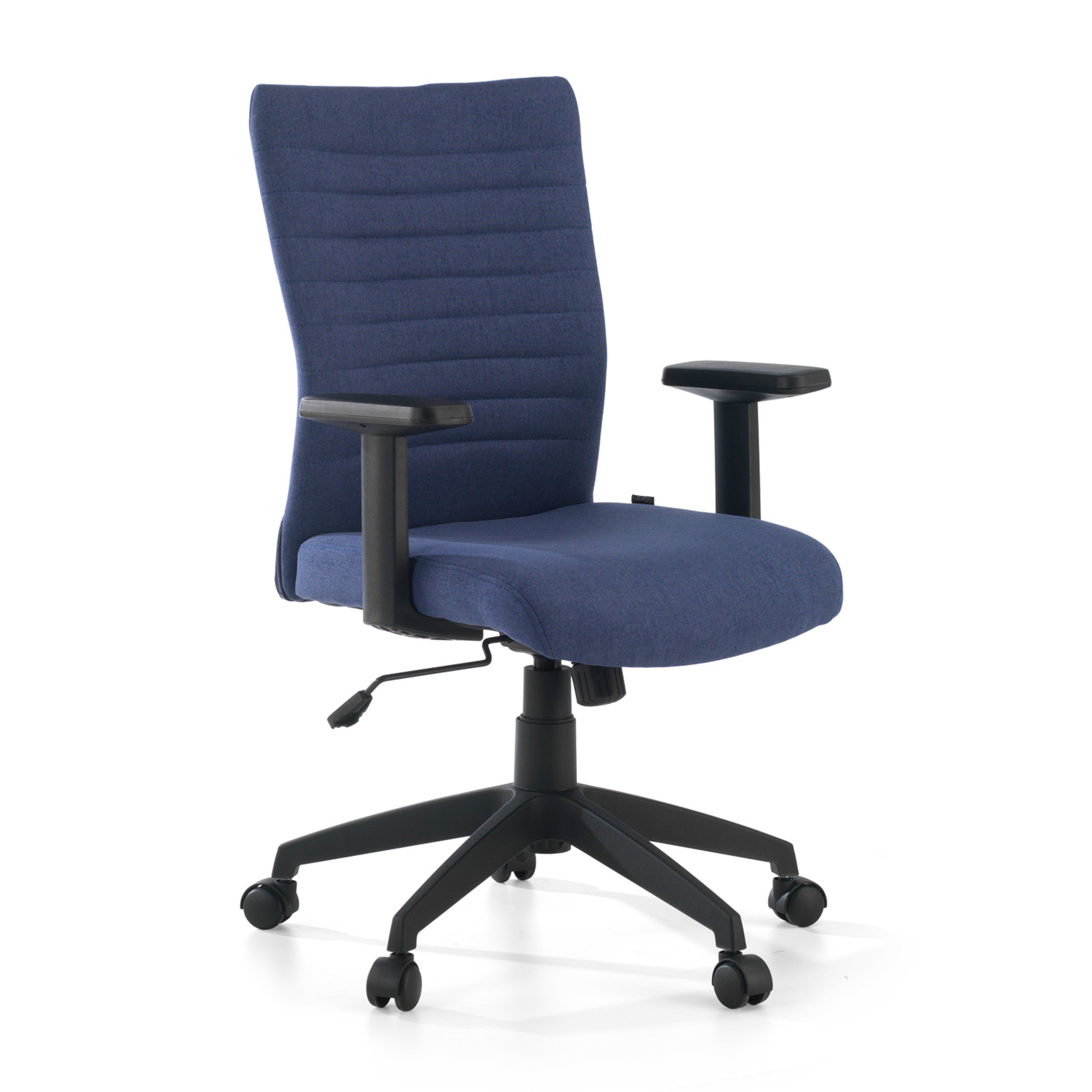 silla giratoria azul parma tela 1