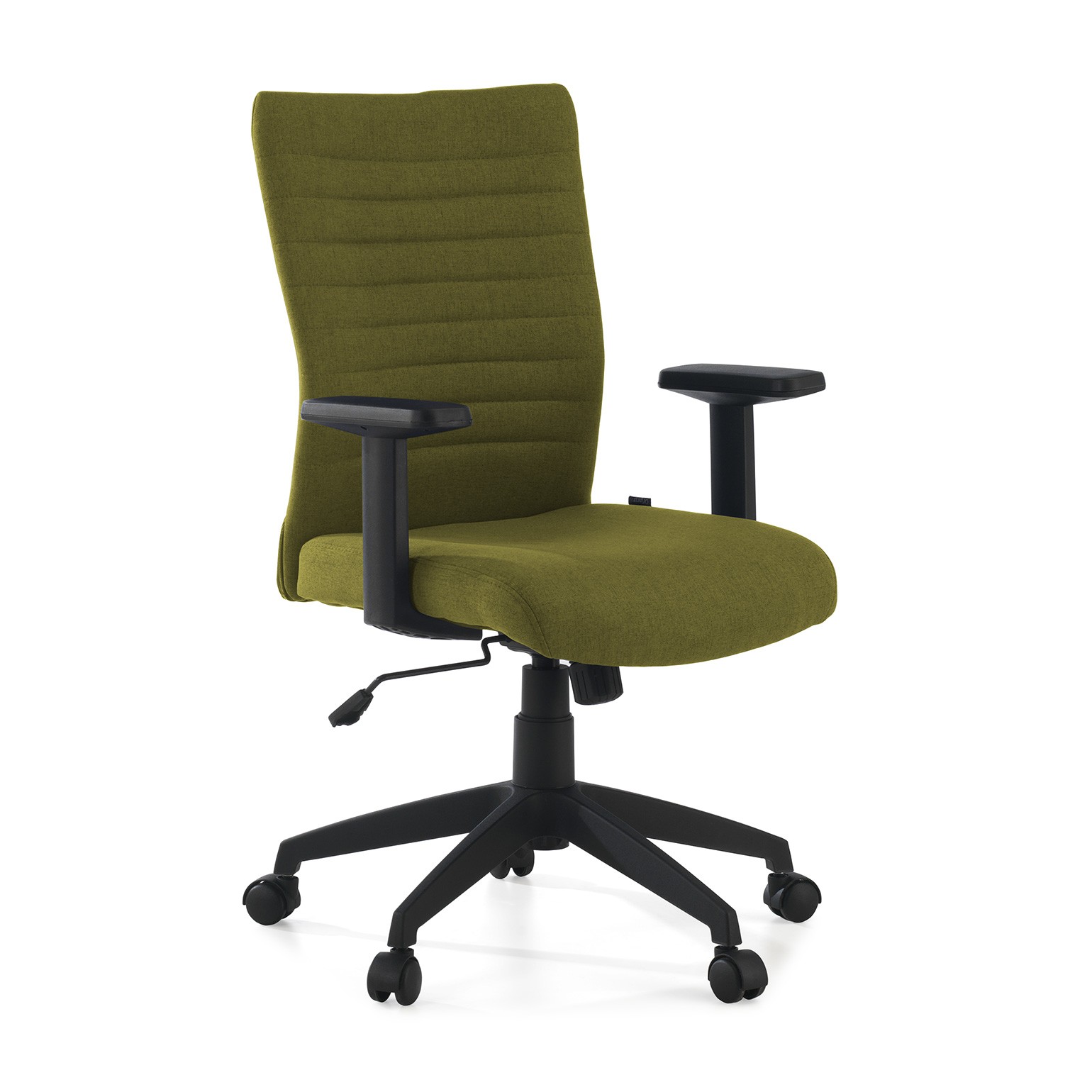 silla giratoria verde parma tela 1