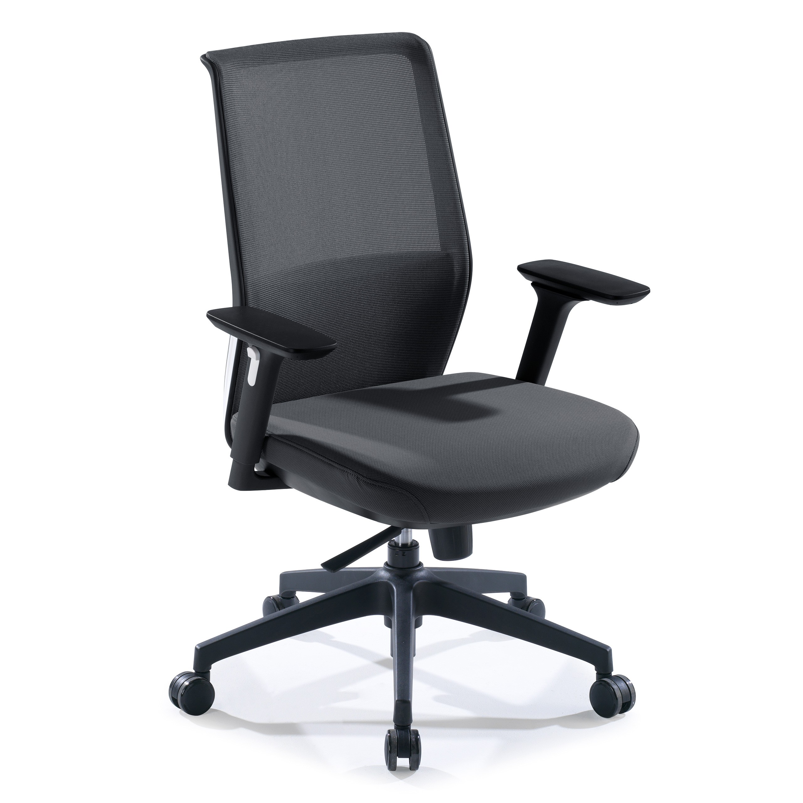 silla giratoria negro wind red estructura gris malla 1