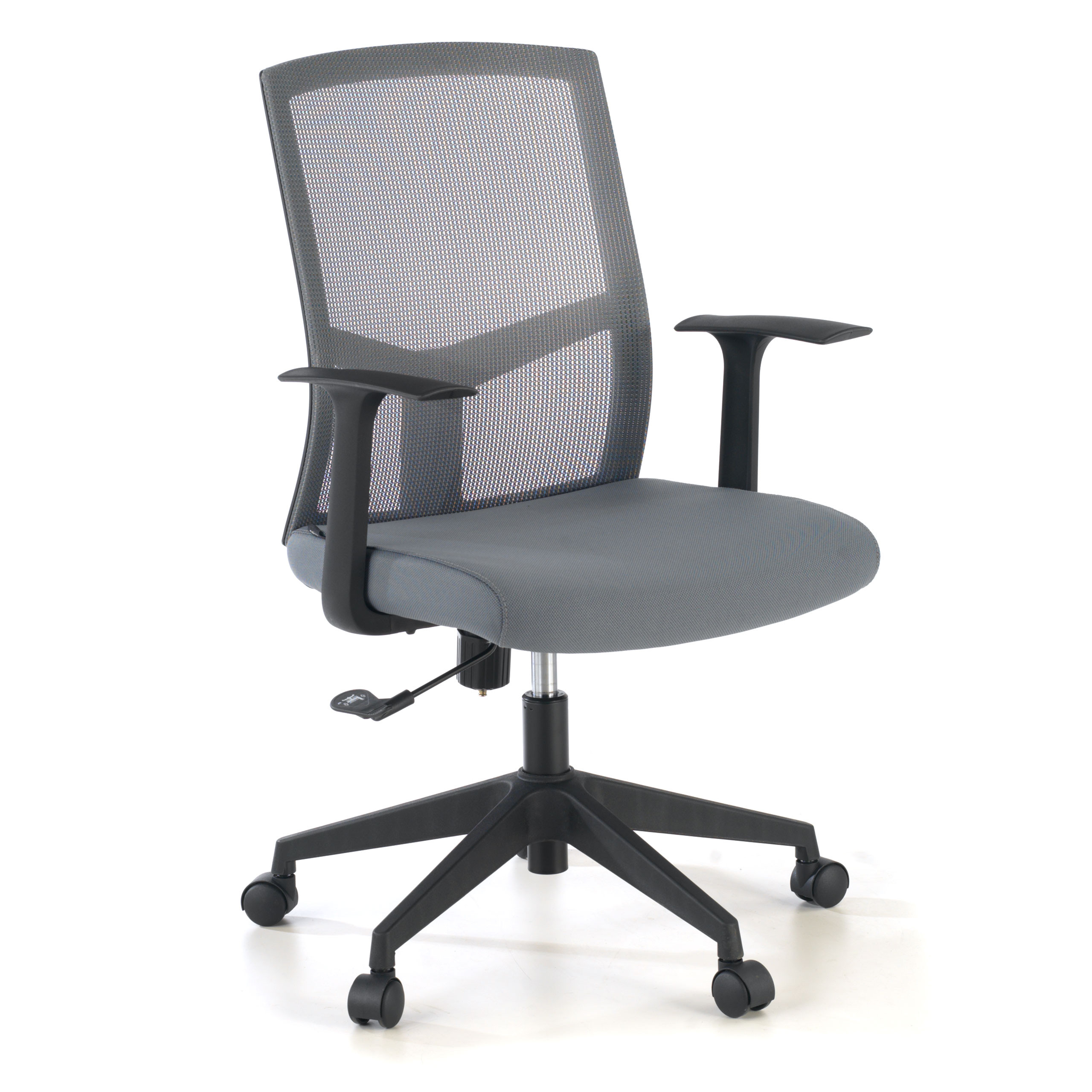 silla giratoria gris star malla 1