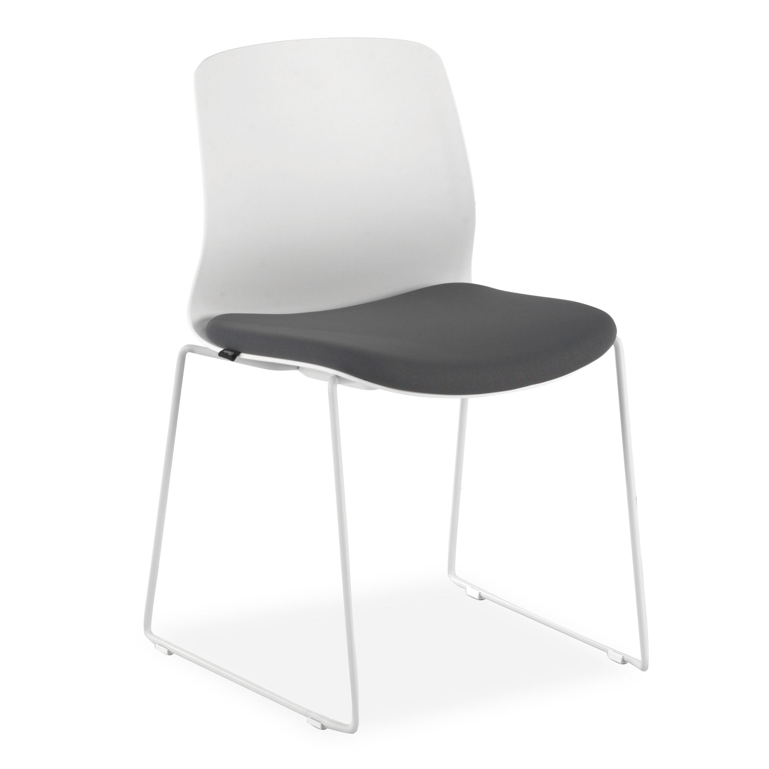 silla confidente gris nexus silla sin brazos tela 1