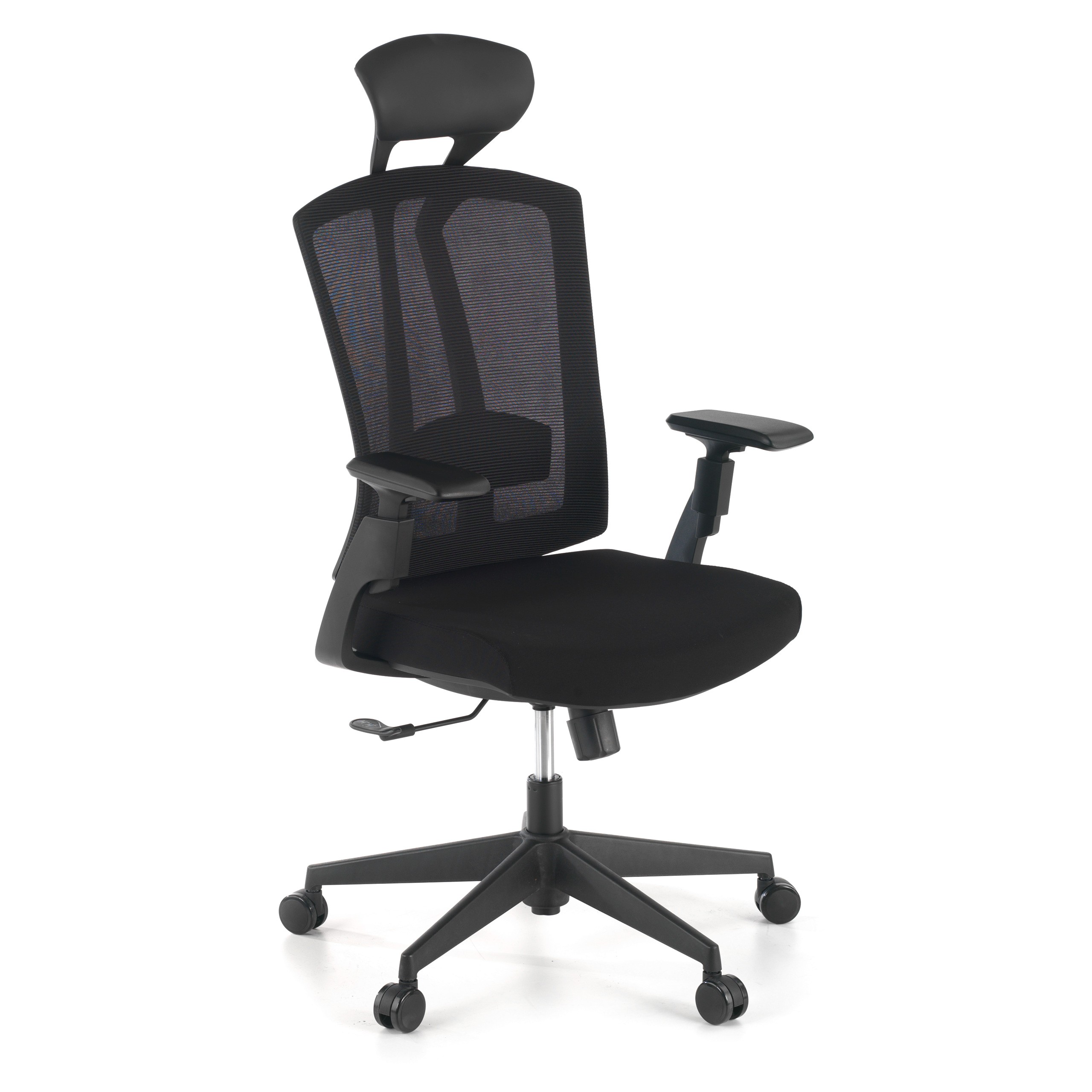 silla giratoria negro baron malla 1