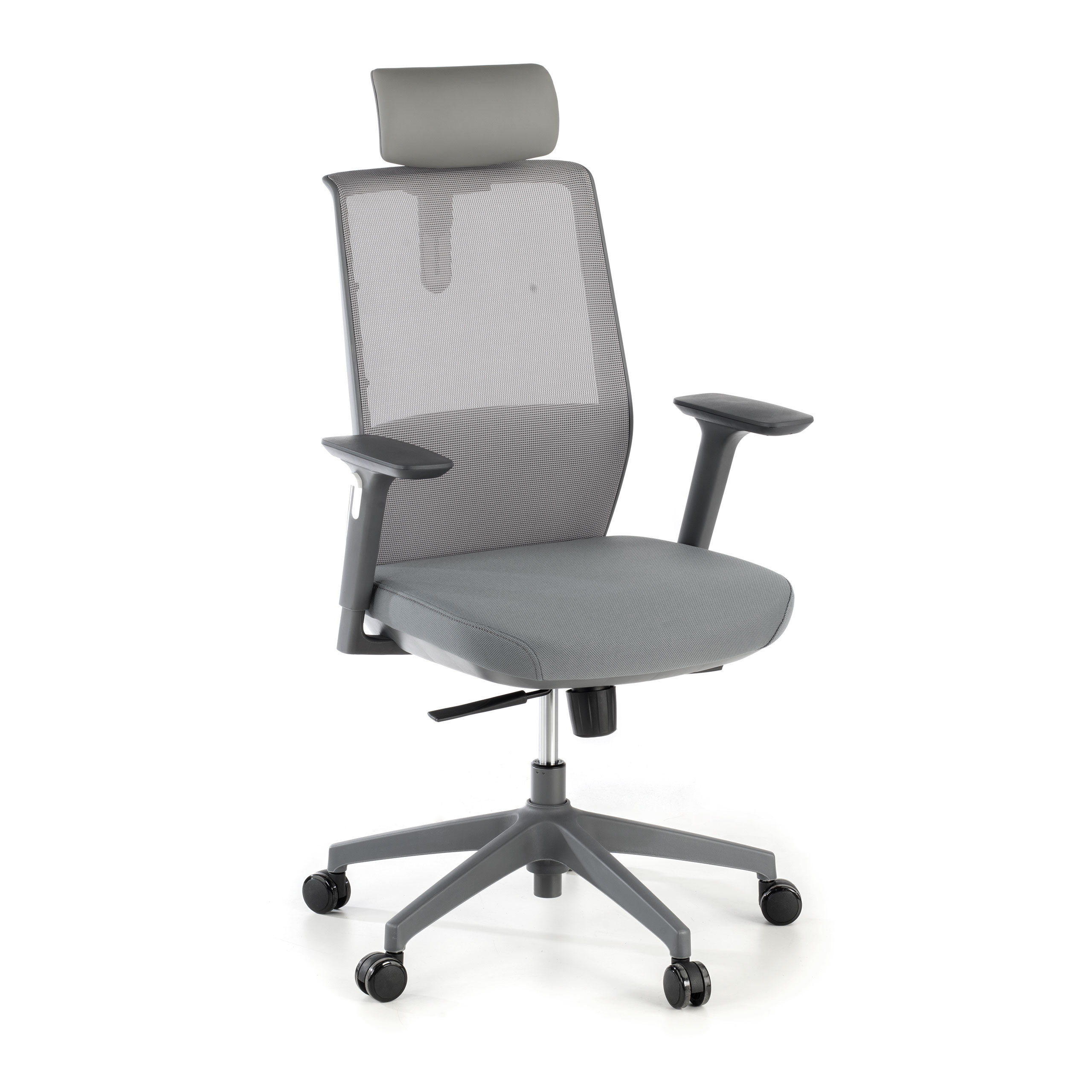 silla giratoria gris wind malla 1