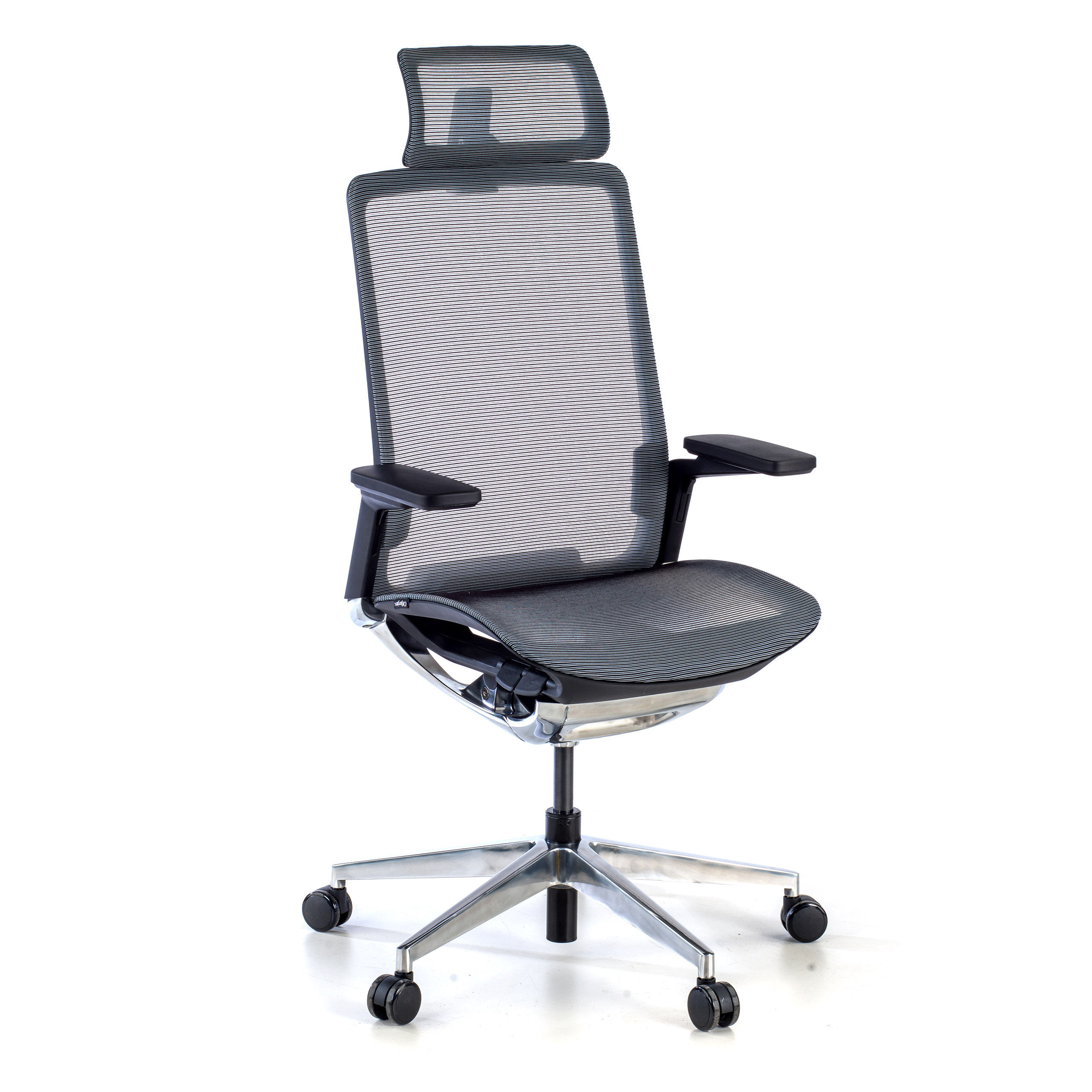 silla ejecutiva negro duna con reposacabezas 1