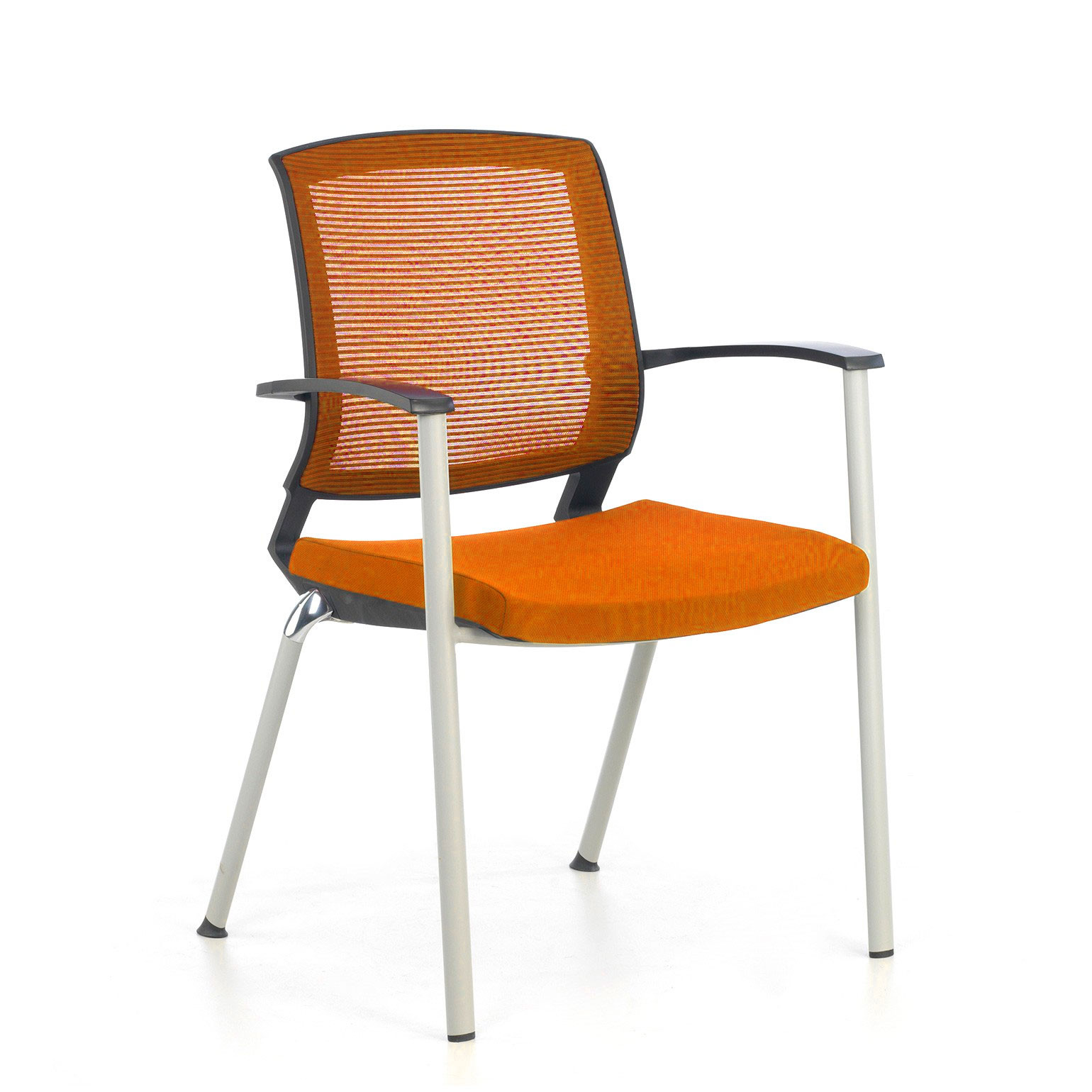 silla confidente naranja maya malla 1