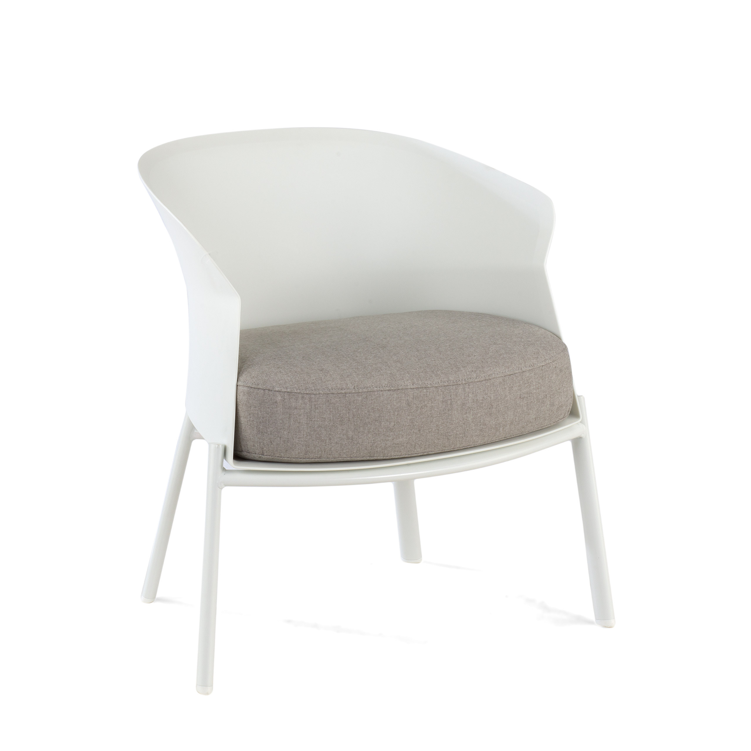 sillon para sala de espera blanco winnie patas de madera tela 1