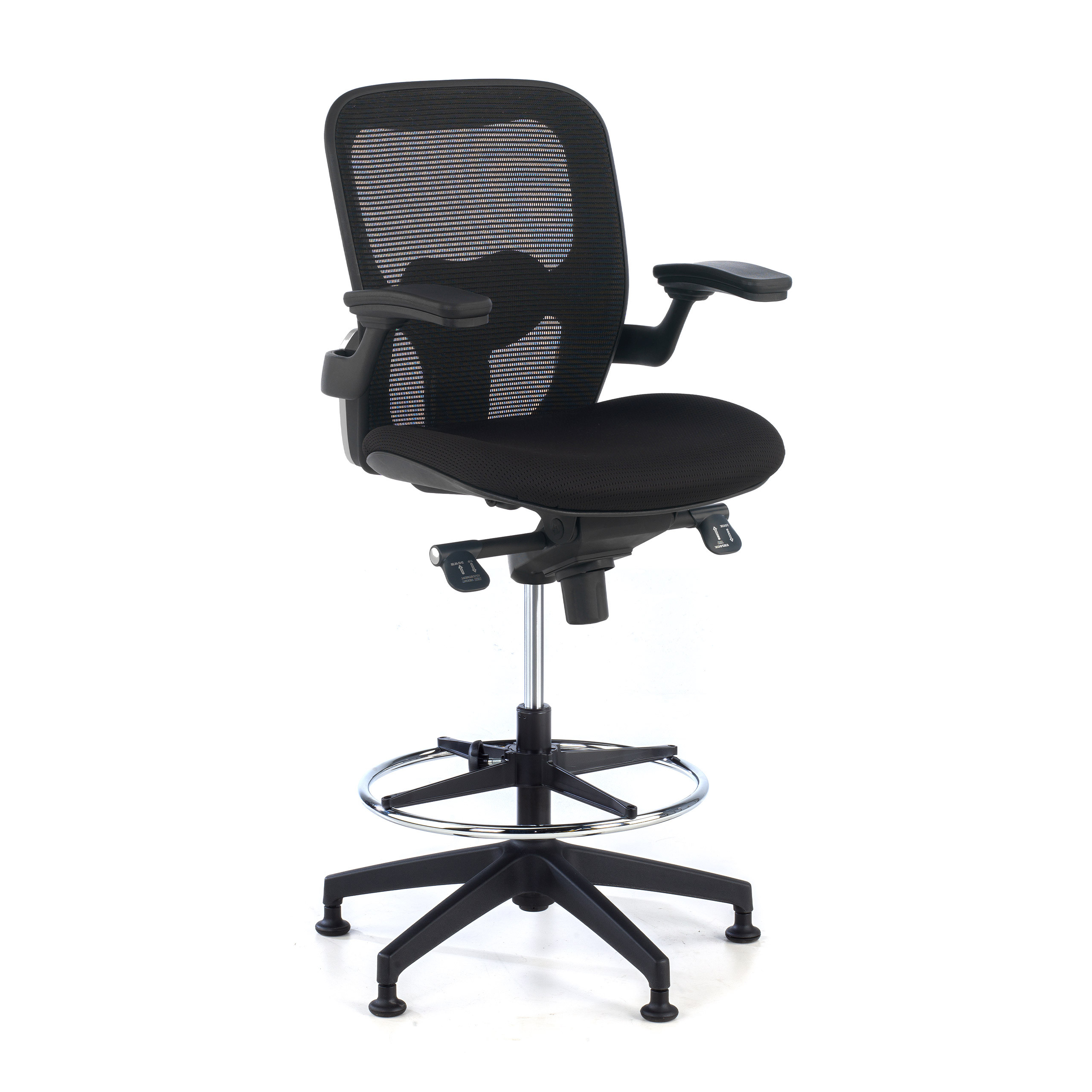 taburete de oficina negro gioconda taburete de oficina malla 1