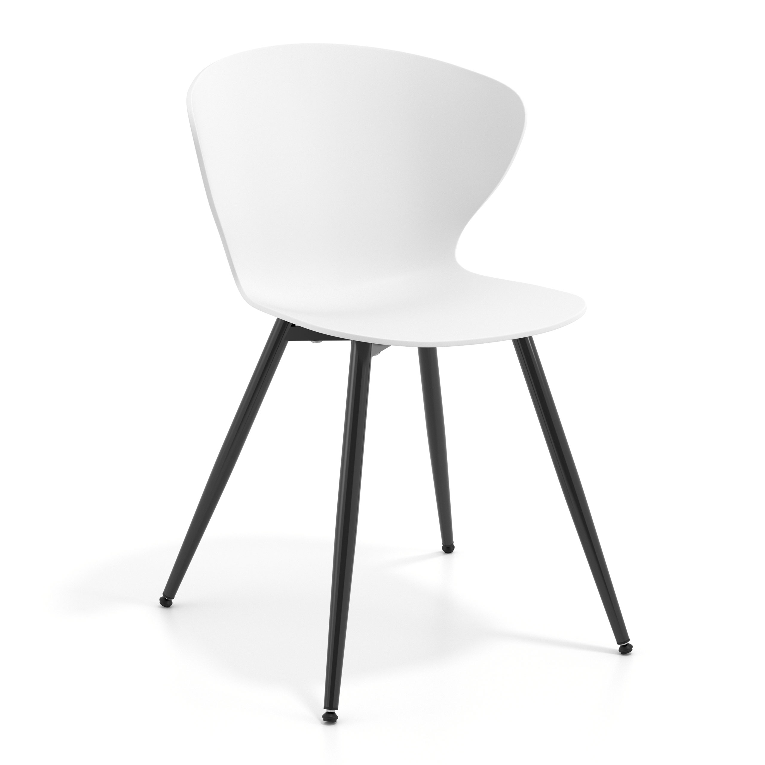 silla confidente blanco wendy 4 patas plastico 1