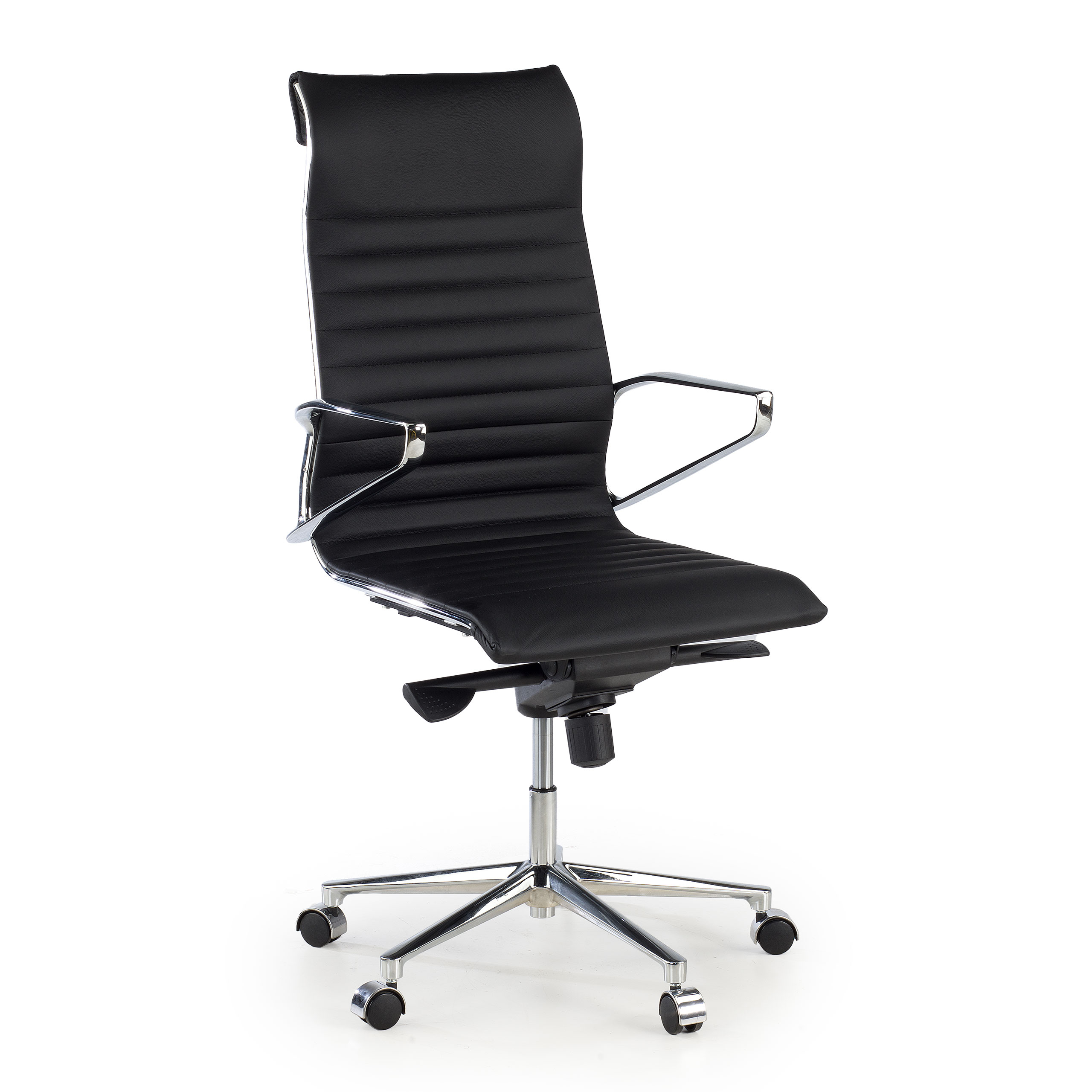 silla ejecutiva negro forli respaldo alto piel natura piel natural 1
