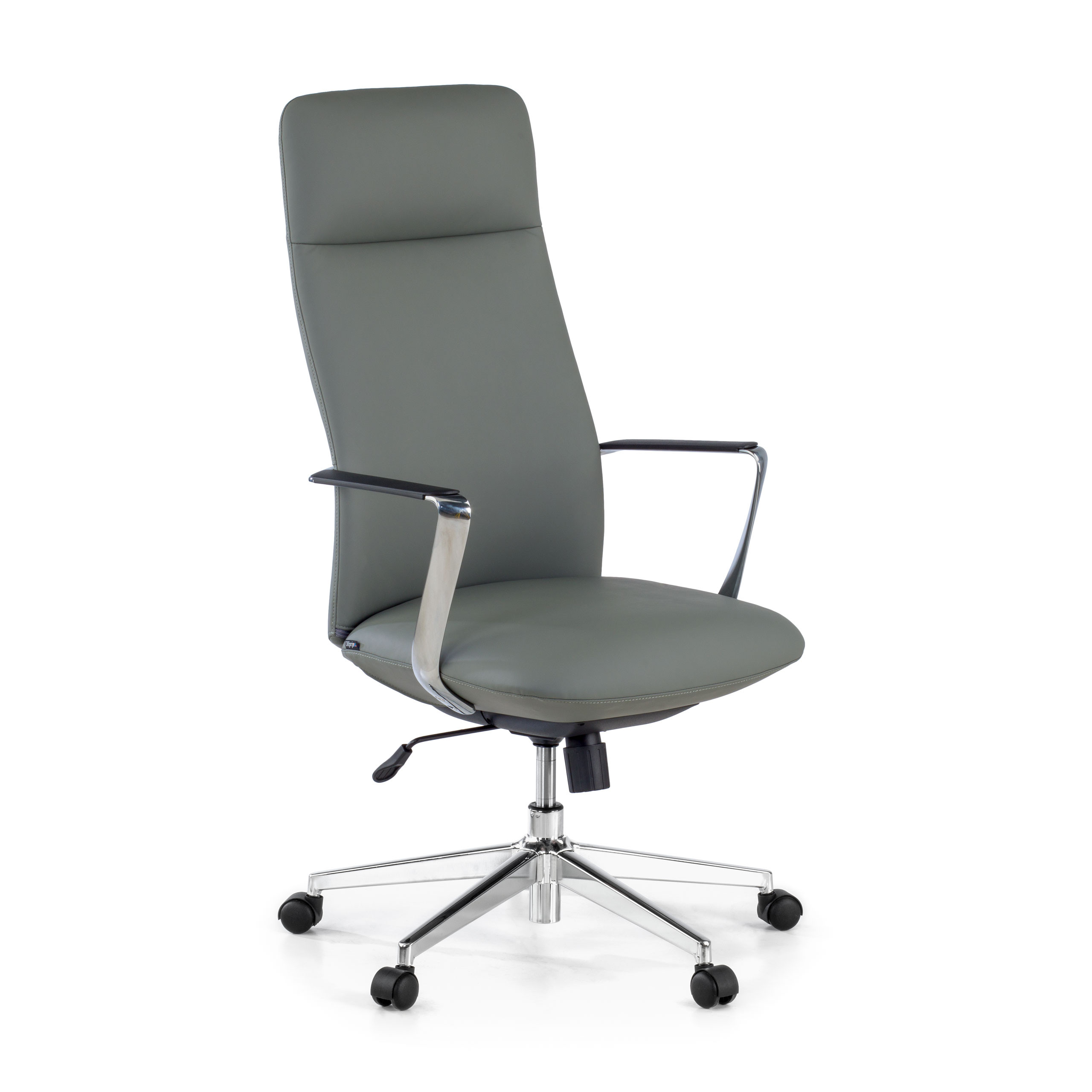 sillon de oficina gris bristol respaldo alto piel sintetica piel sintetica 1