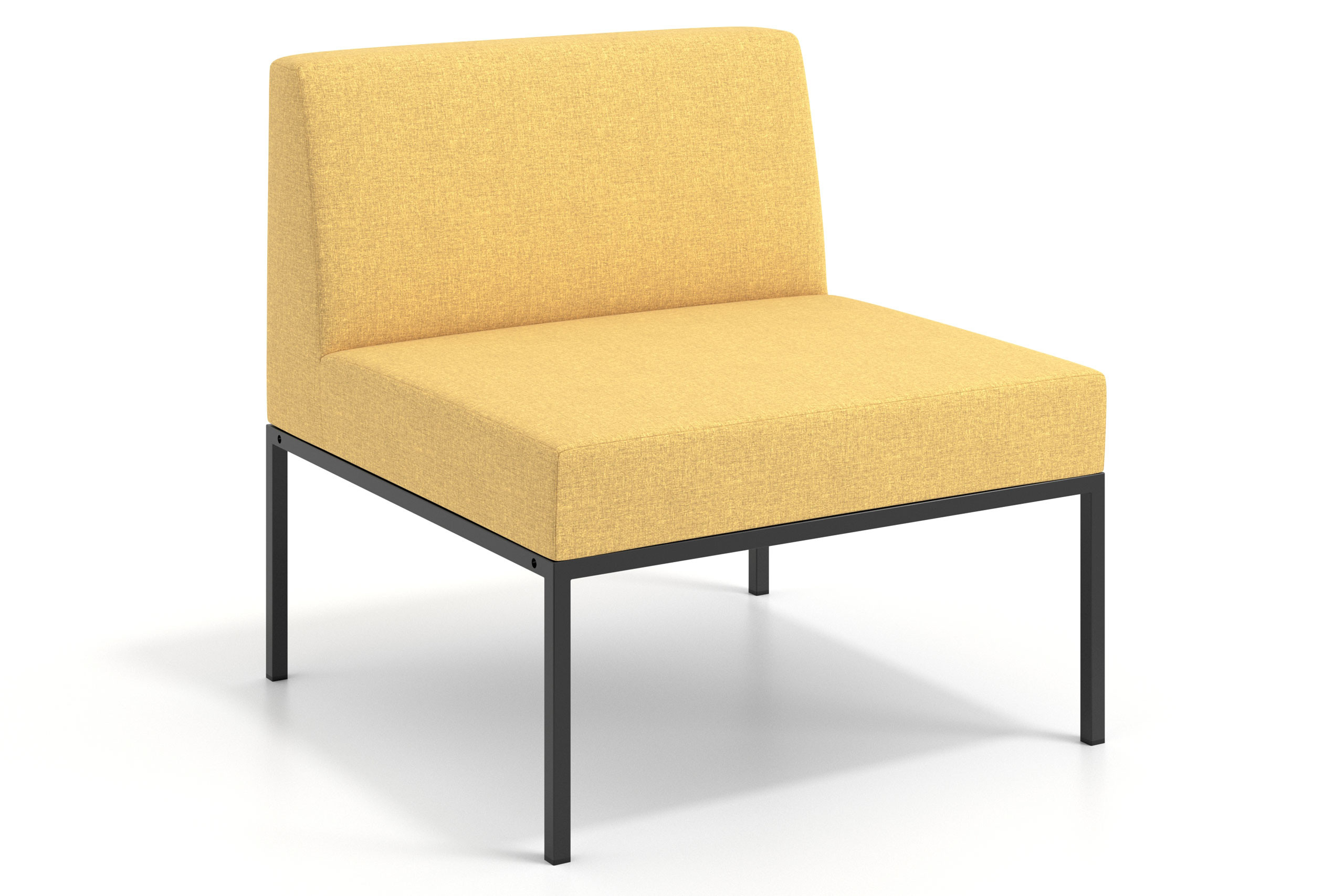 sofa para oficina amarillo pylos 1