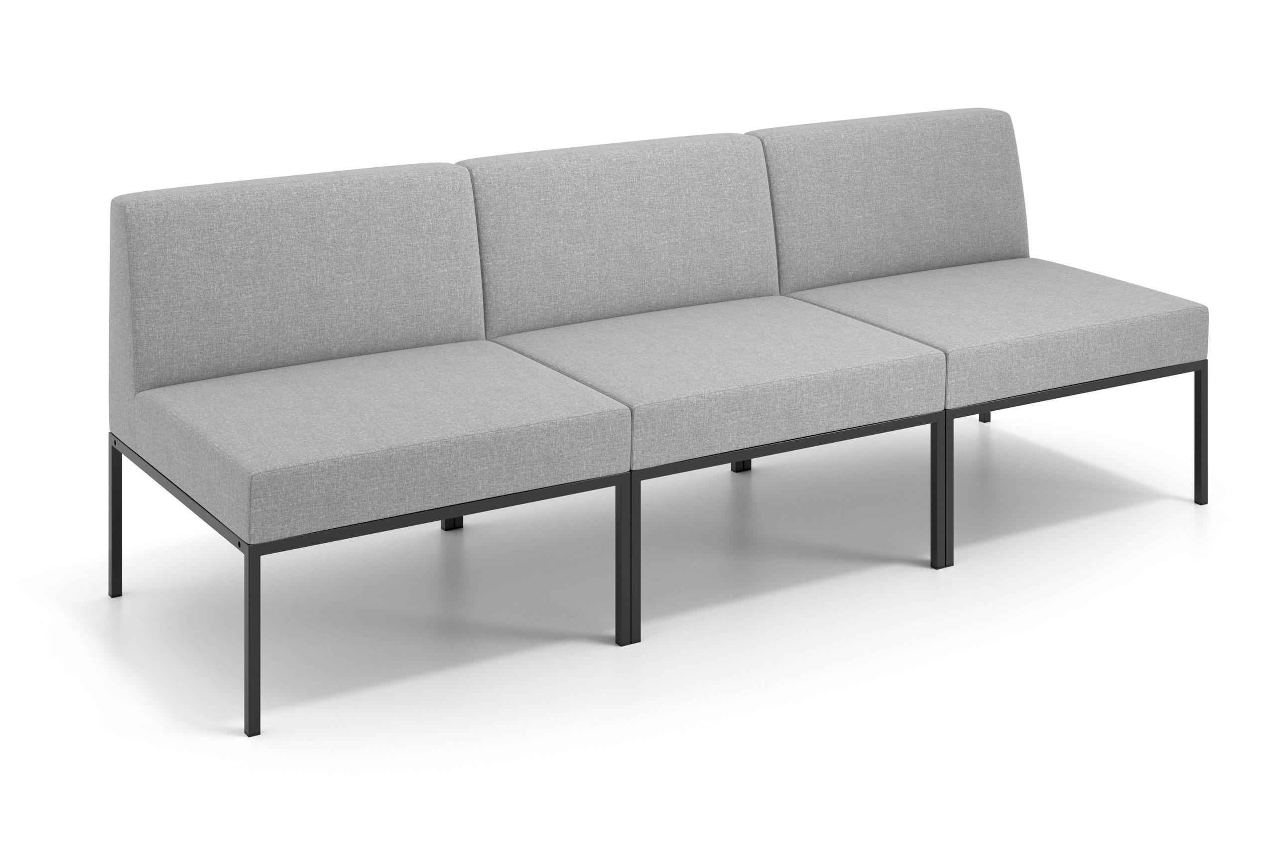 sofa para oficina gris pylos 1