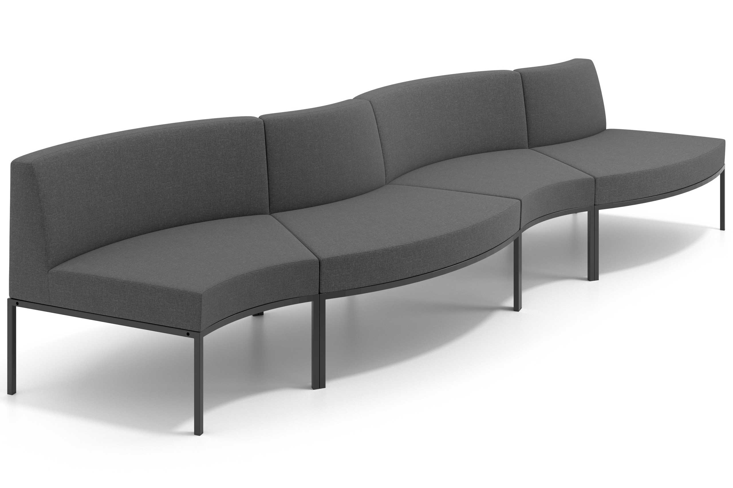 sofa para oficina antracita pylos 1