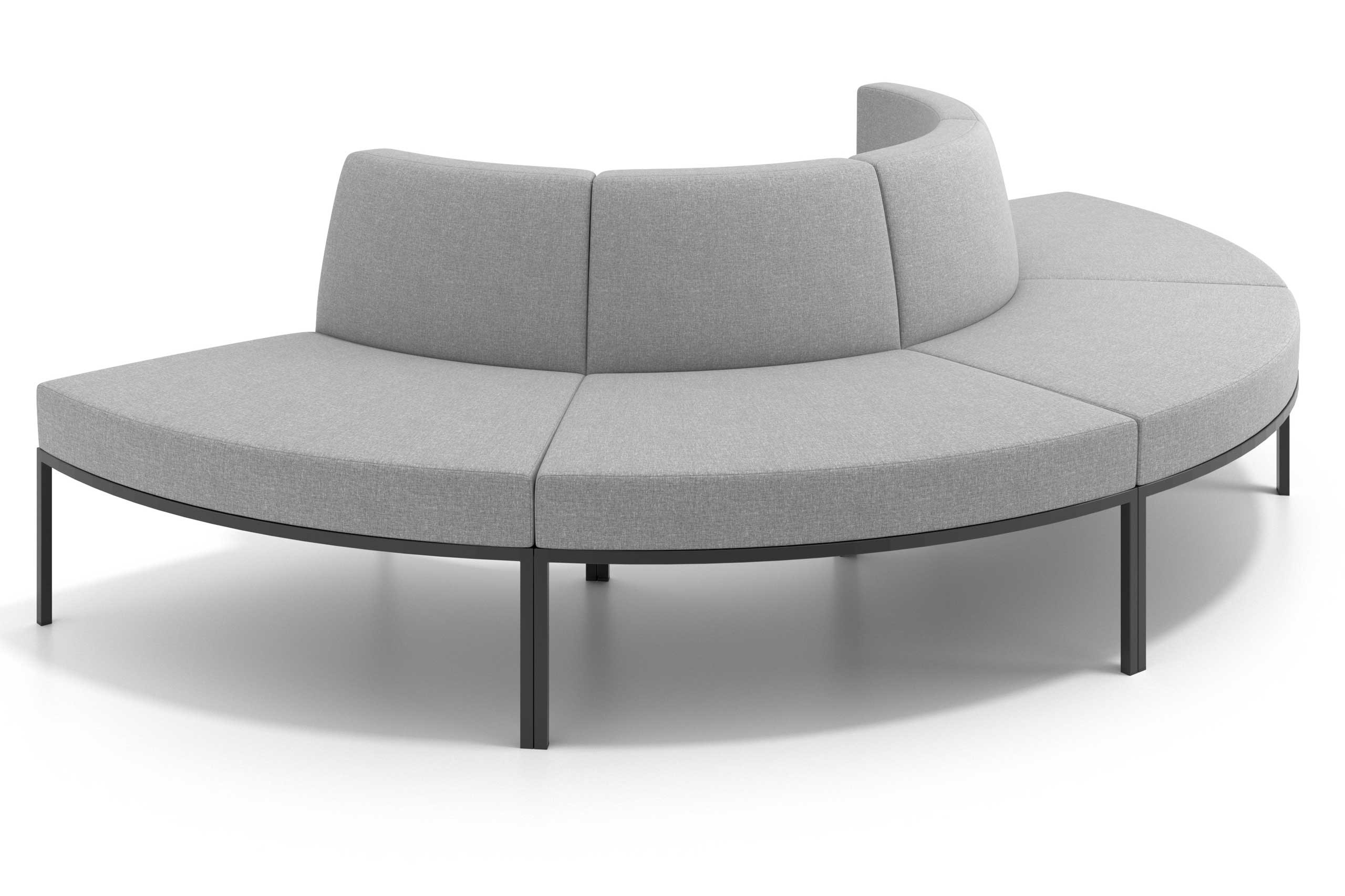sofa para oficina gris pylos 1