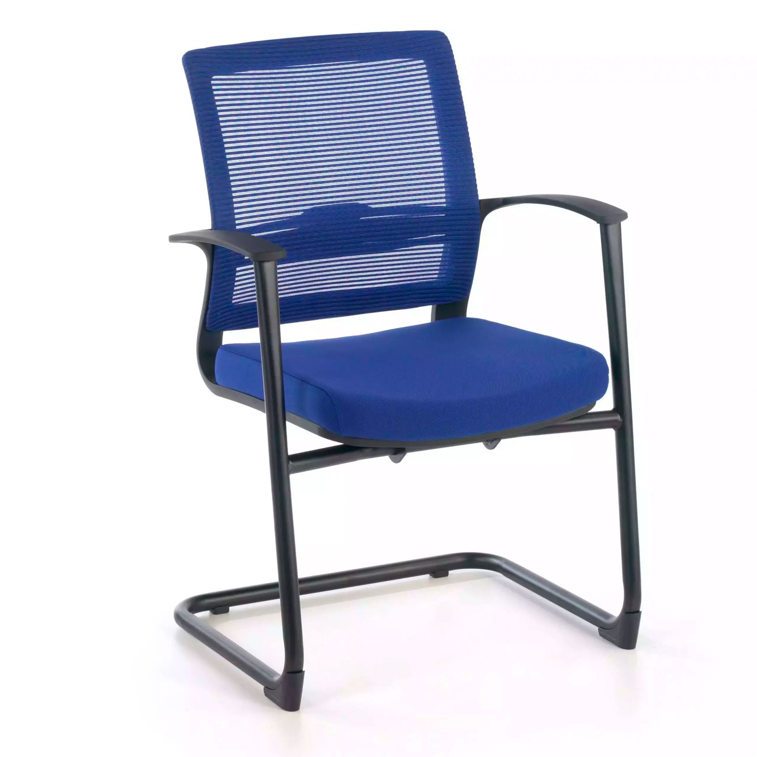 silla confidente azul diva malla 1