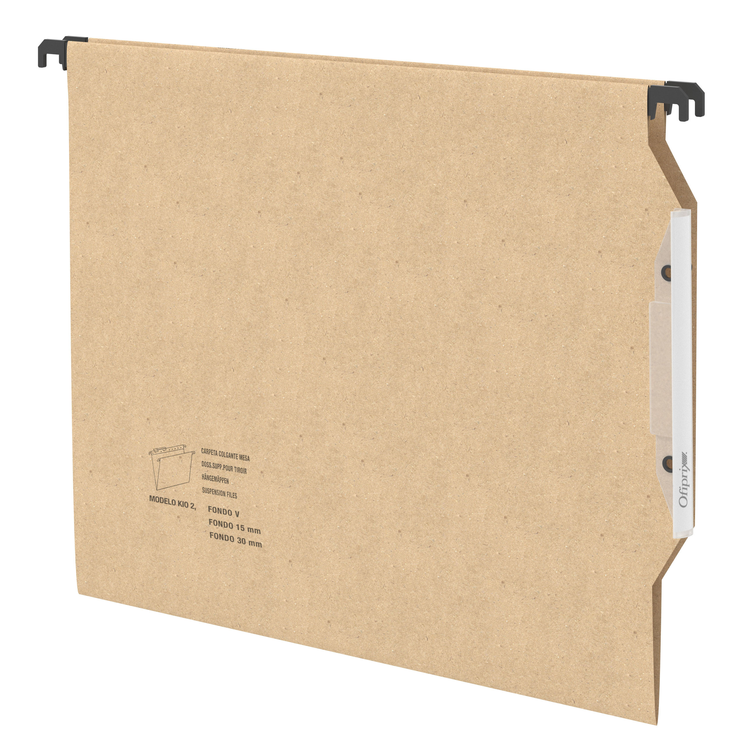 carpeta colgante visor lateral folio carpetas 1