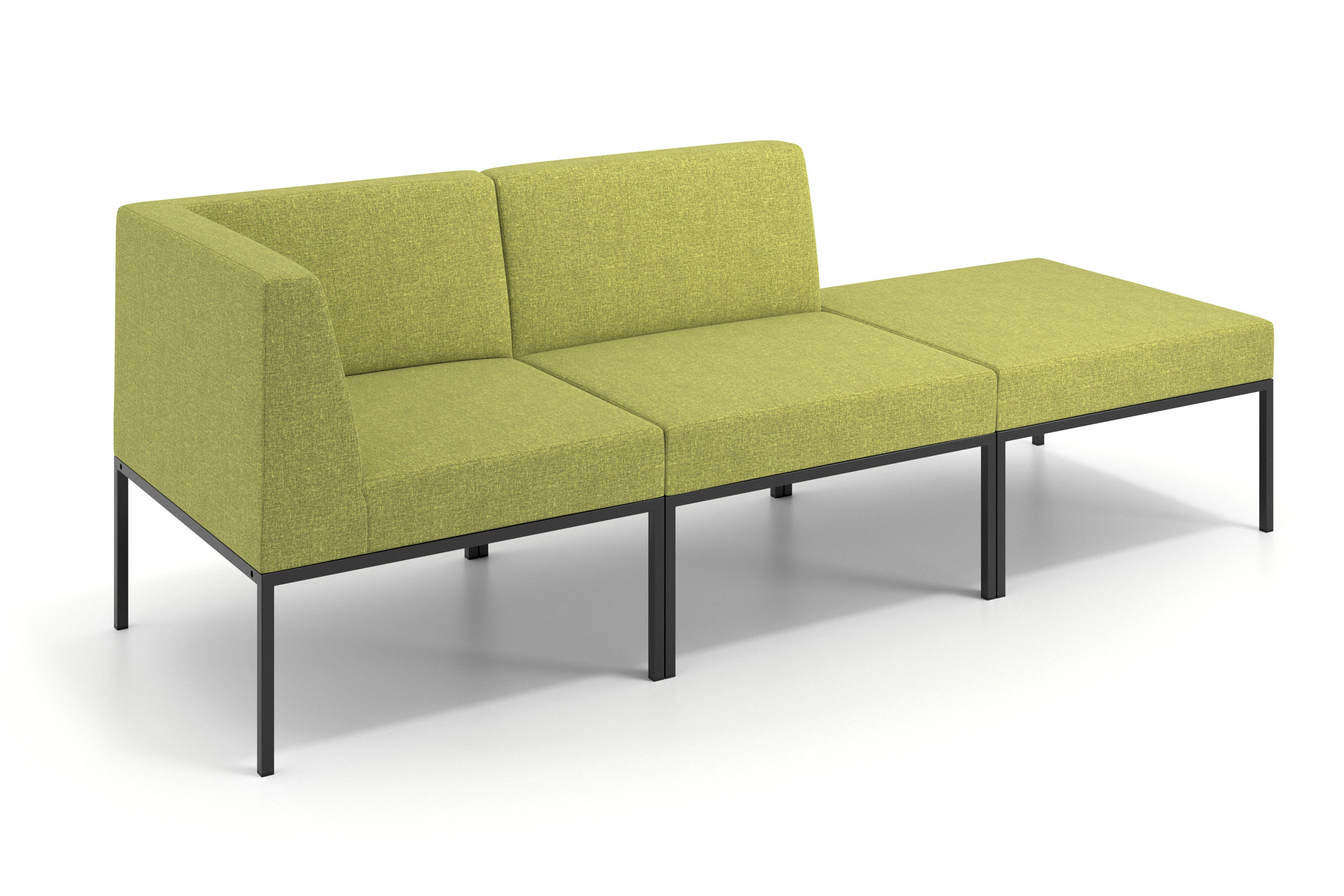 sofa para oficina verde pylos 1