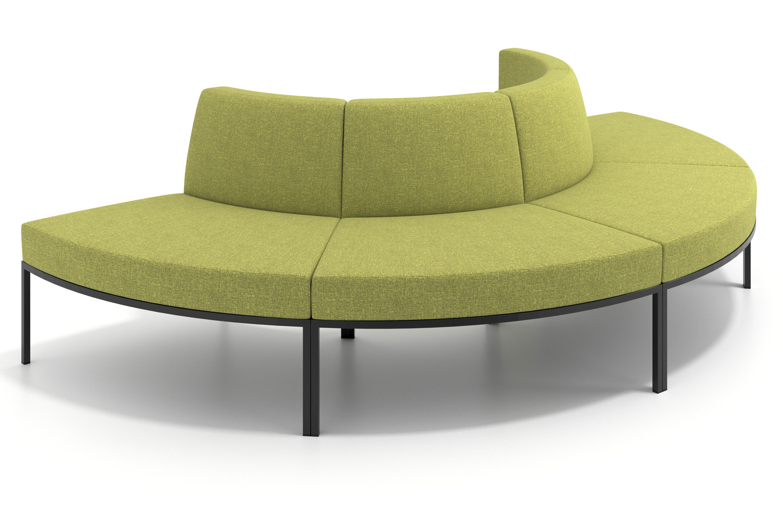 sofa para oficina verde pylos 1