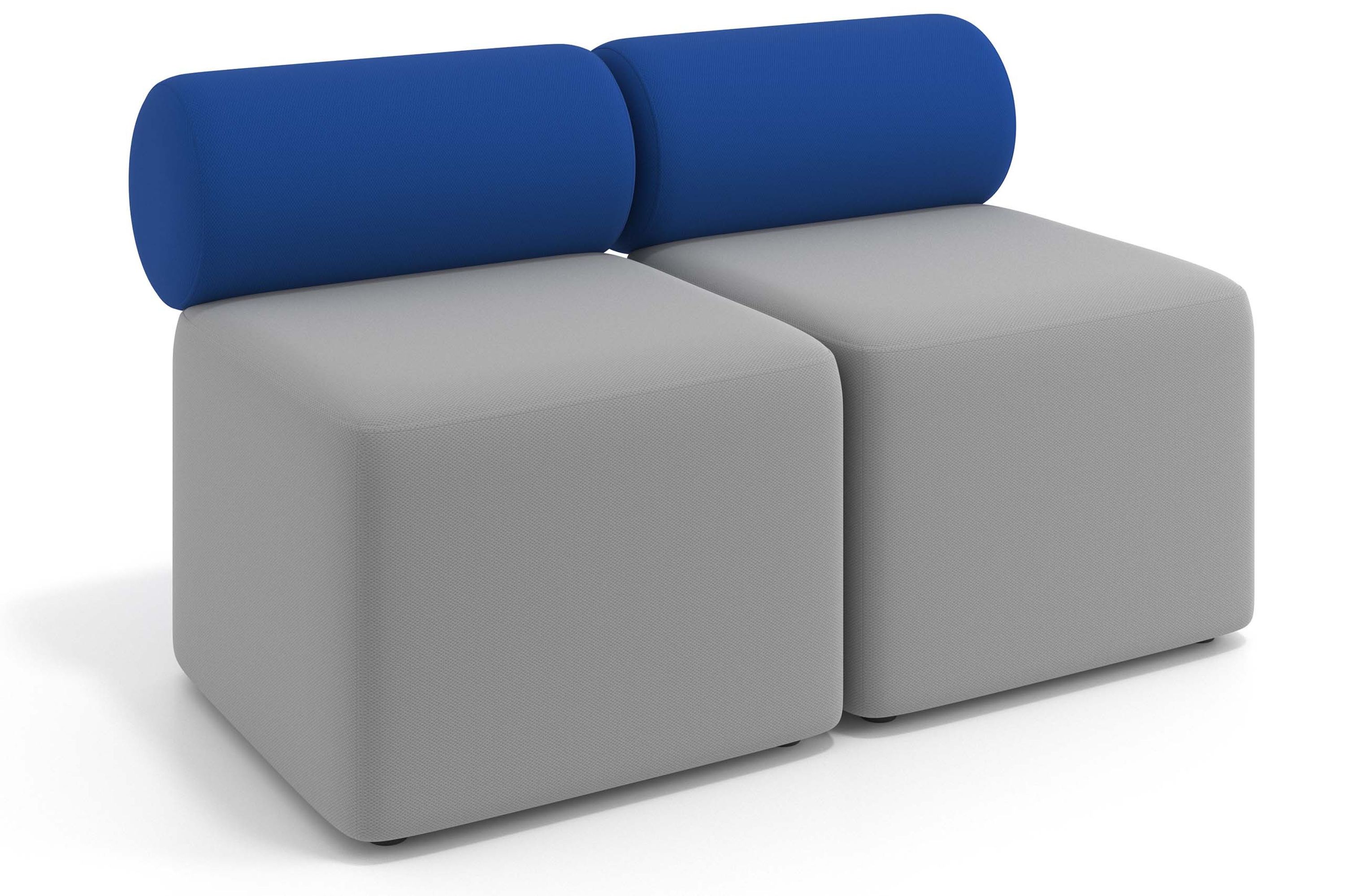 sofa para oficina gris azul 1
