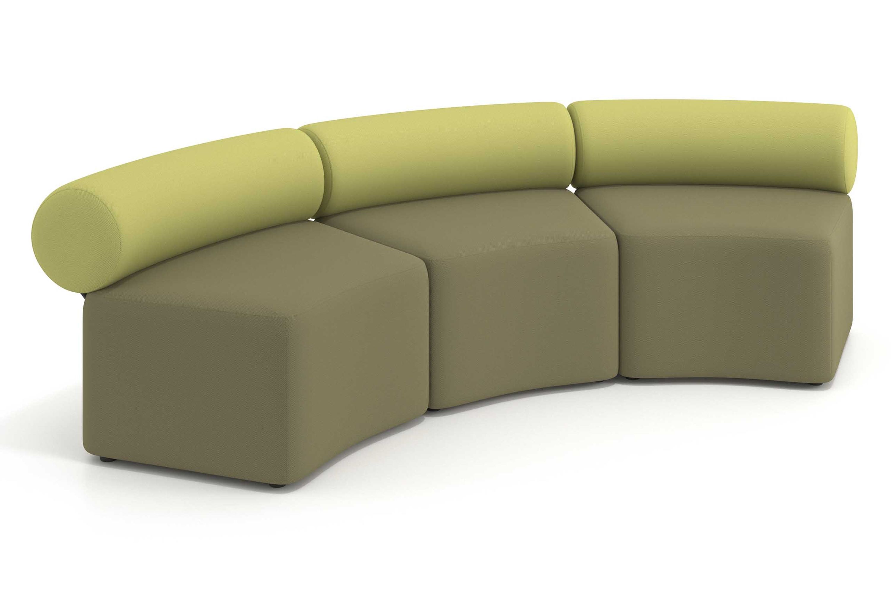 sofa para oficina verde 1