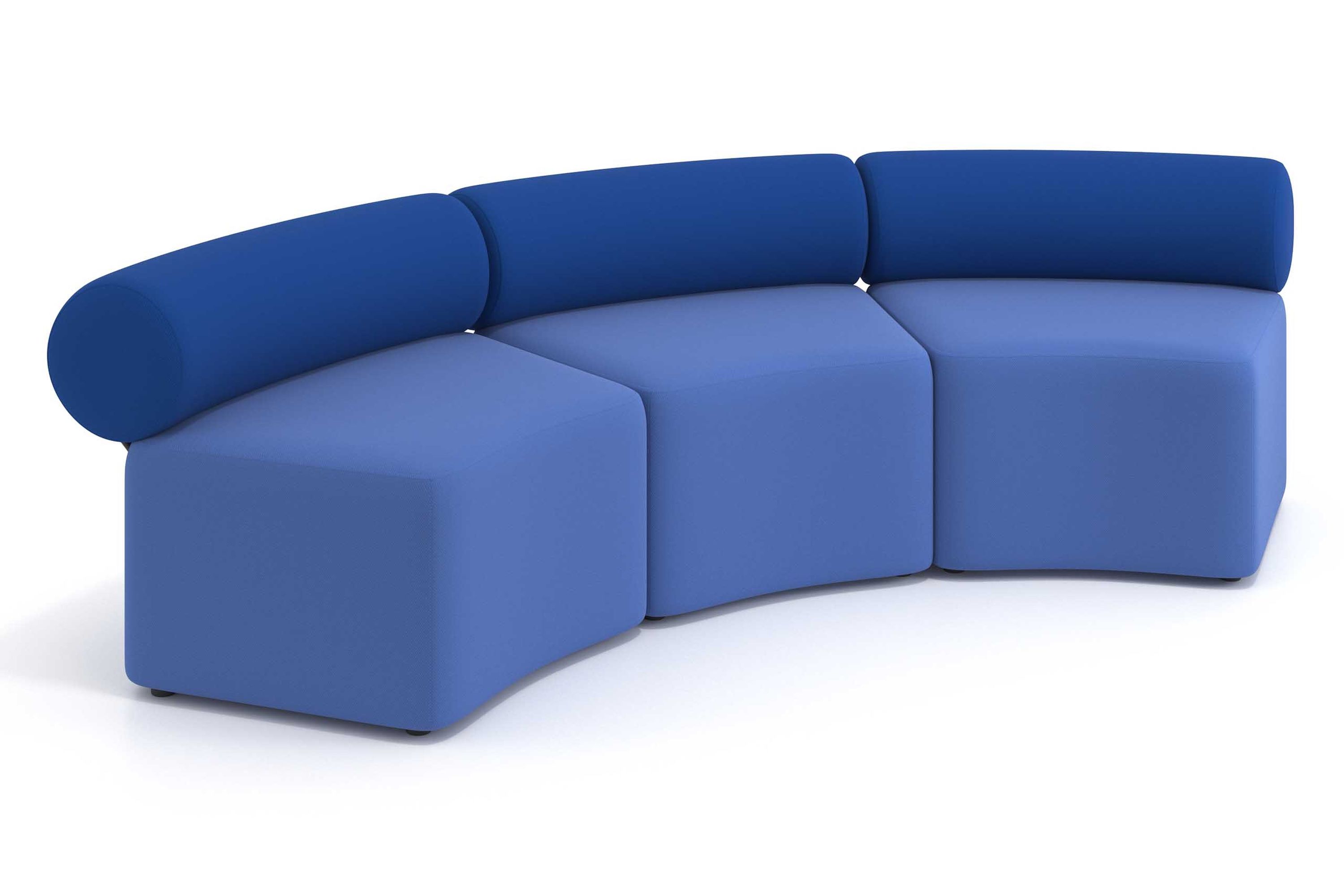 sofa para oficina azul 1