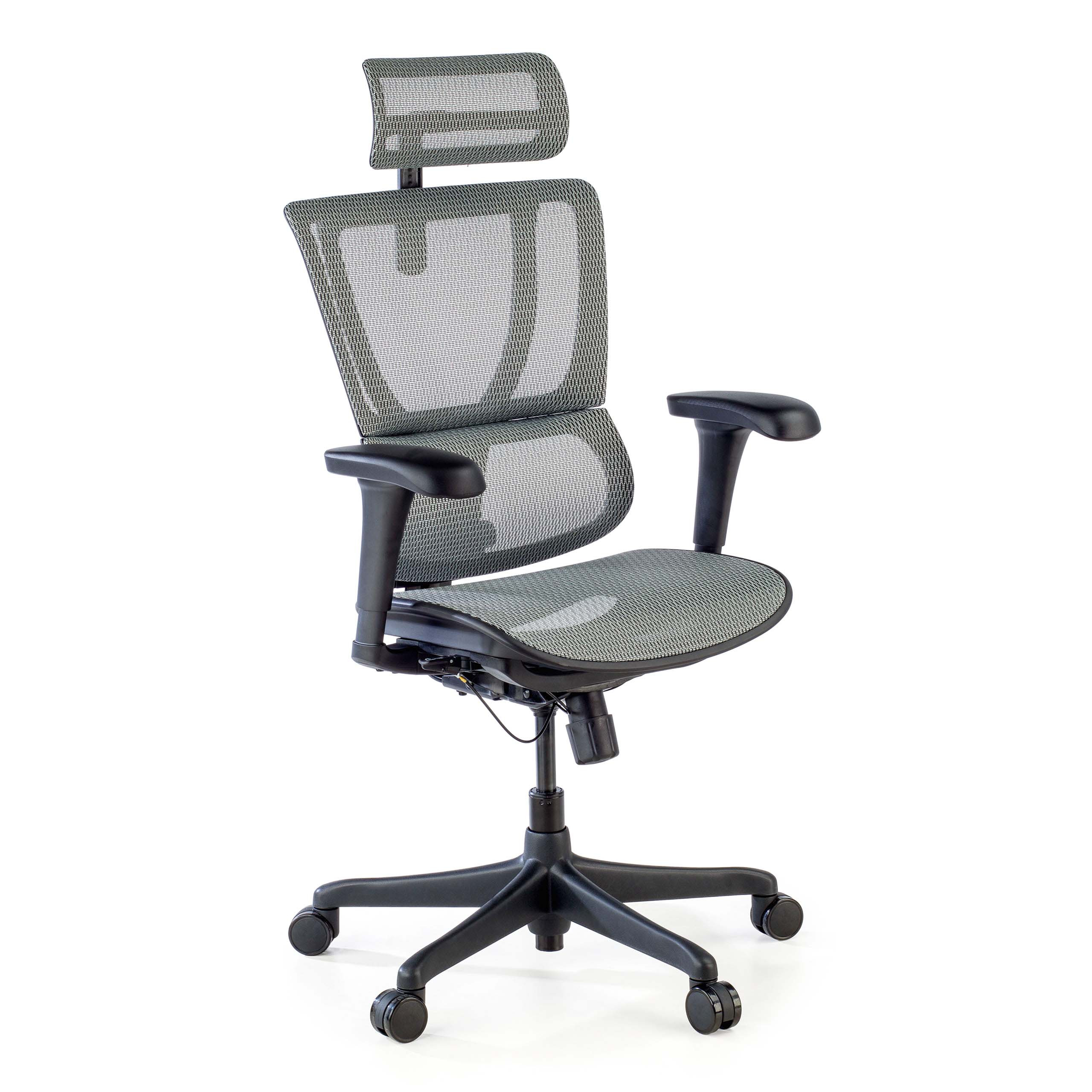 silla ergonomica gris ioo silla oficina red 1