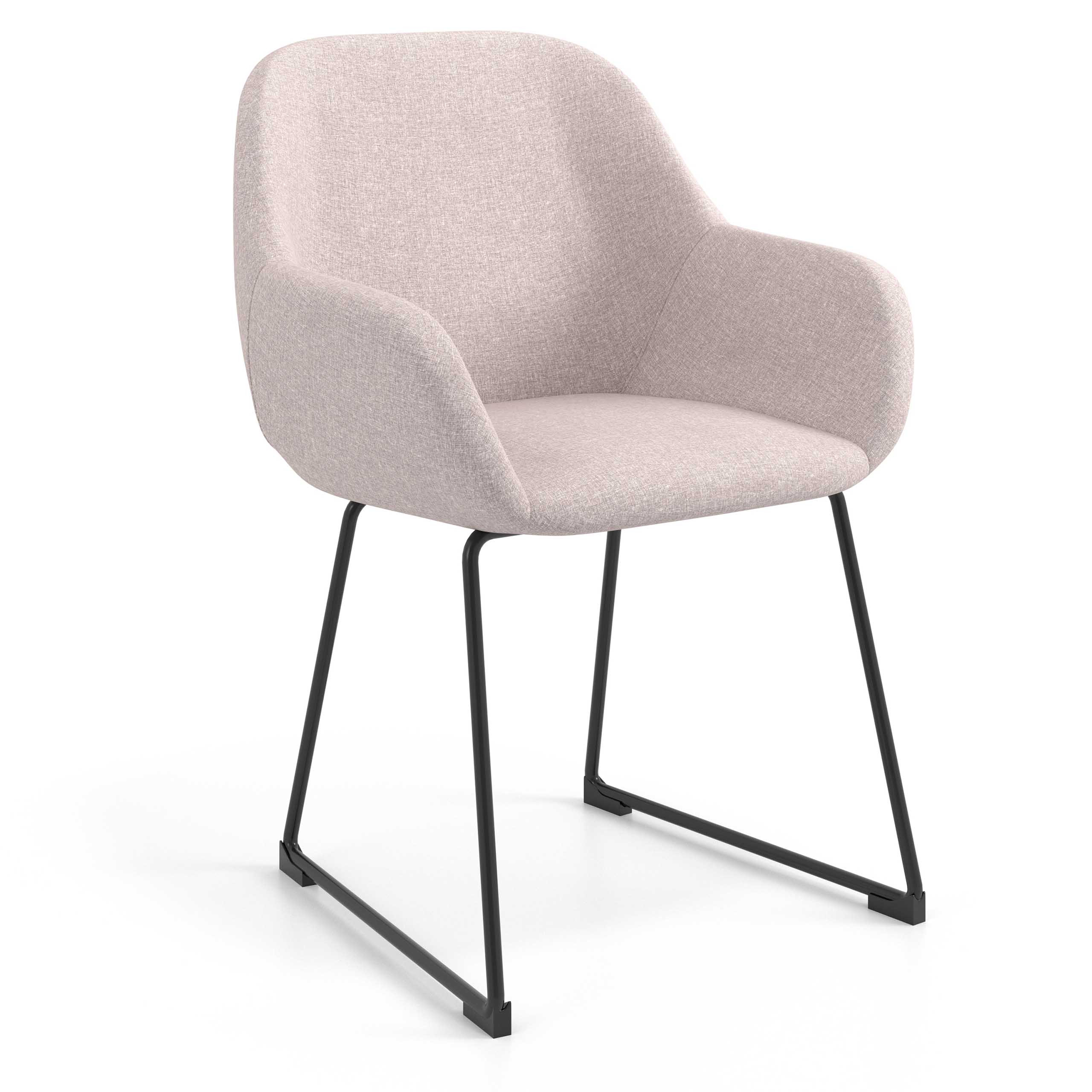 silla confidente beige moon patin 1