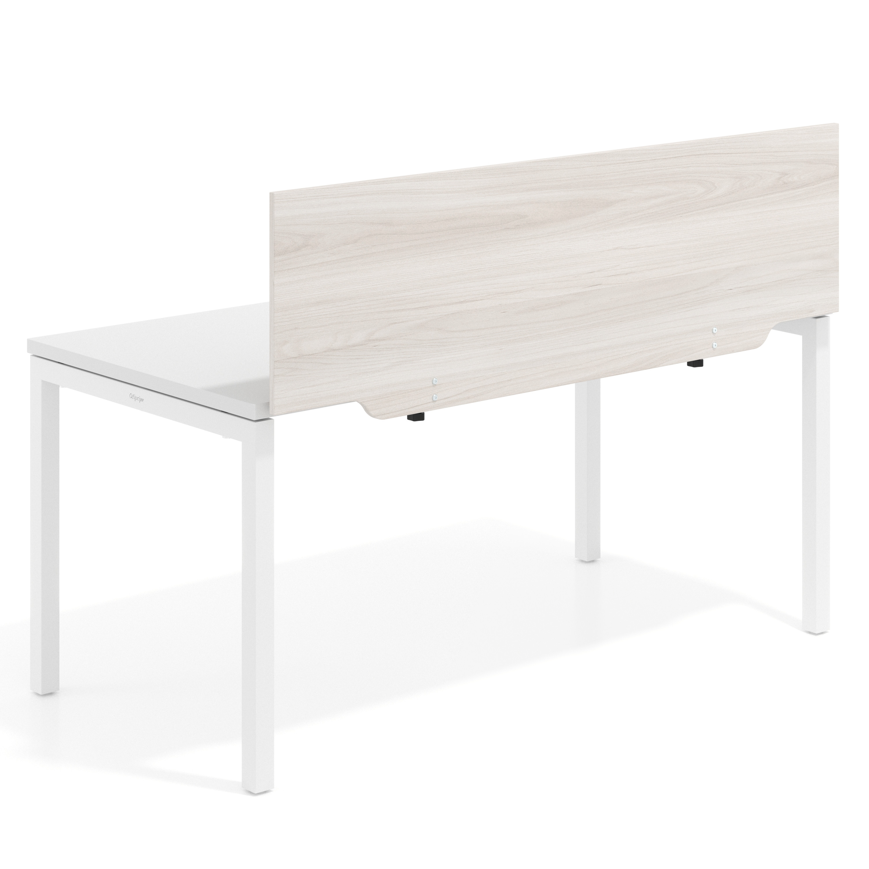 separador de mesa para mesa 120cm california hoover divisor mesa hover forma melamina 1
