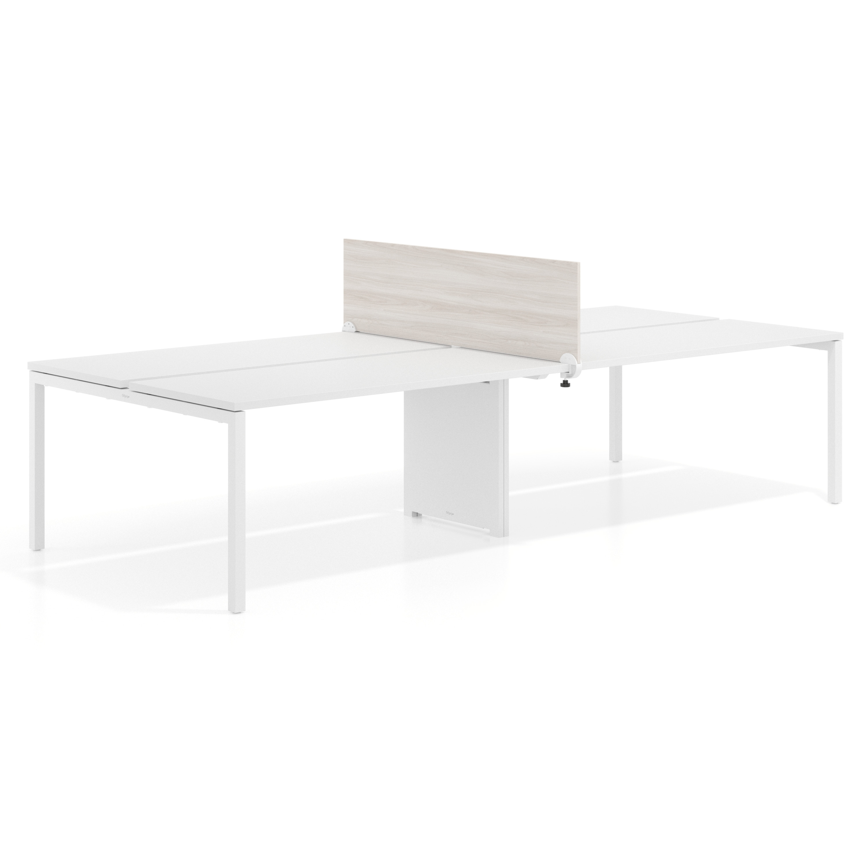 separador de mesa para fondo 126cm california hoover divisor bench hover intermedio melamina 1