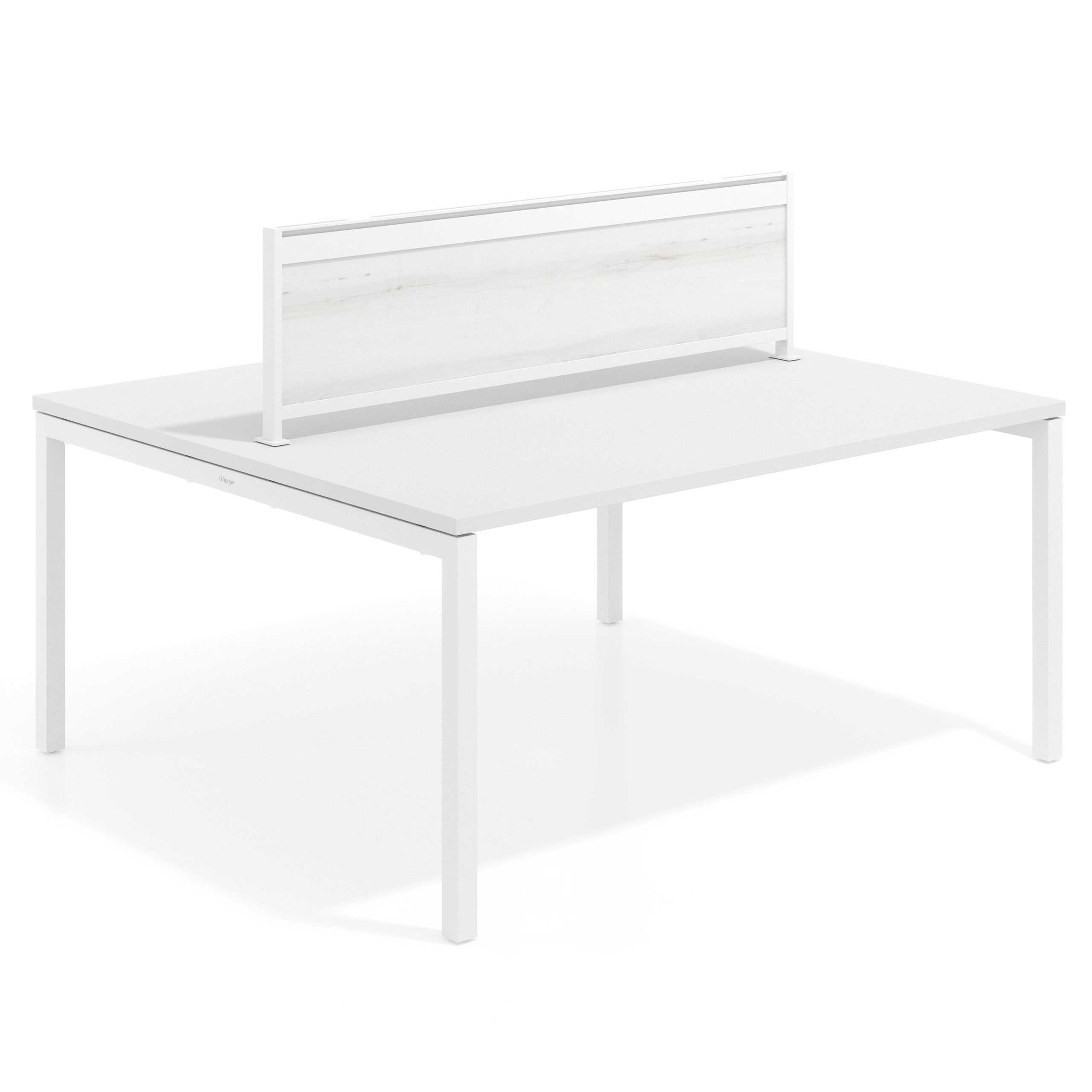 separador de mesa para bench 120cm albo wall separador de aluminio wall para mesa doble 1