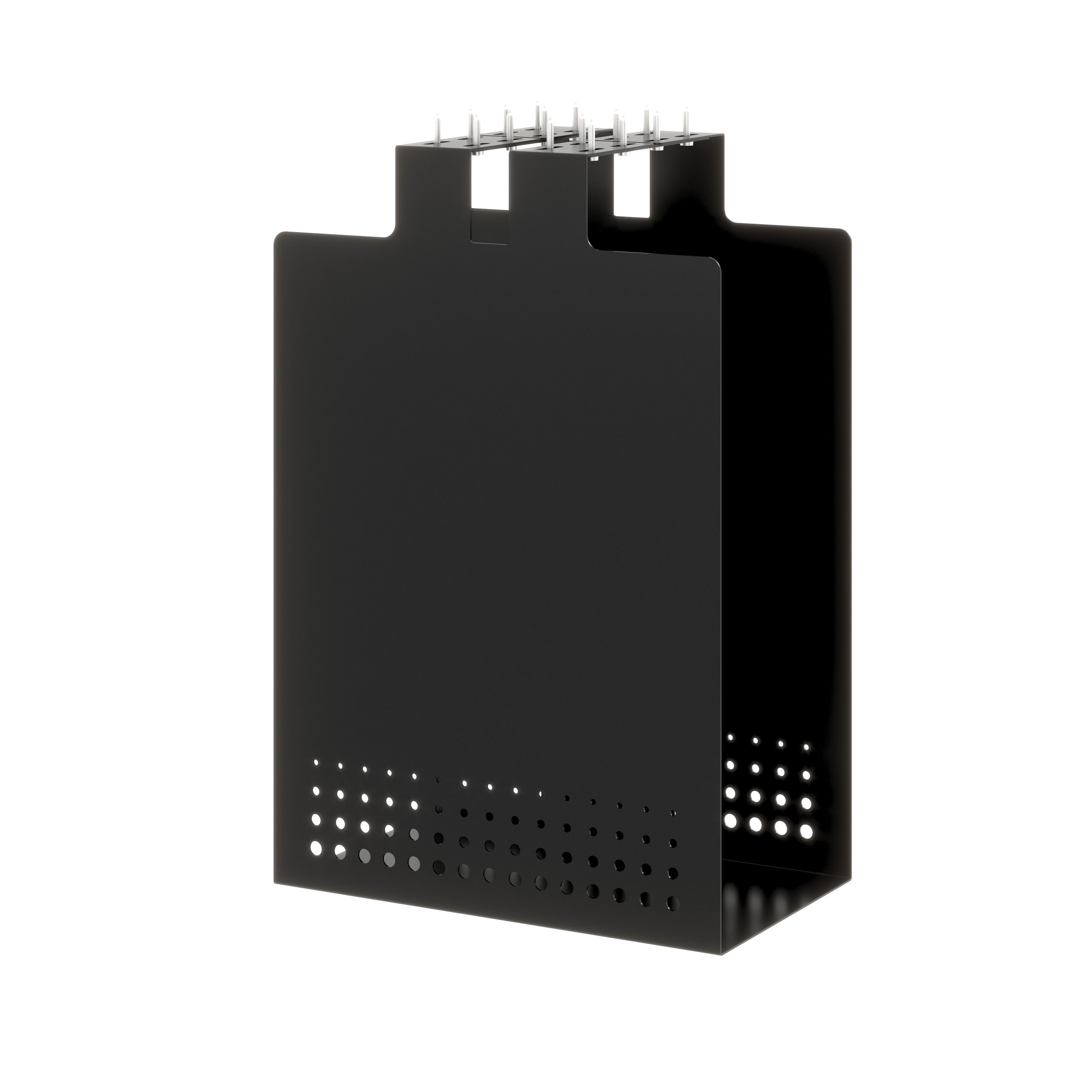 soporte de cpu negro zero 1