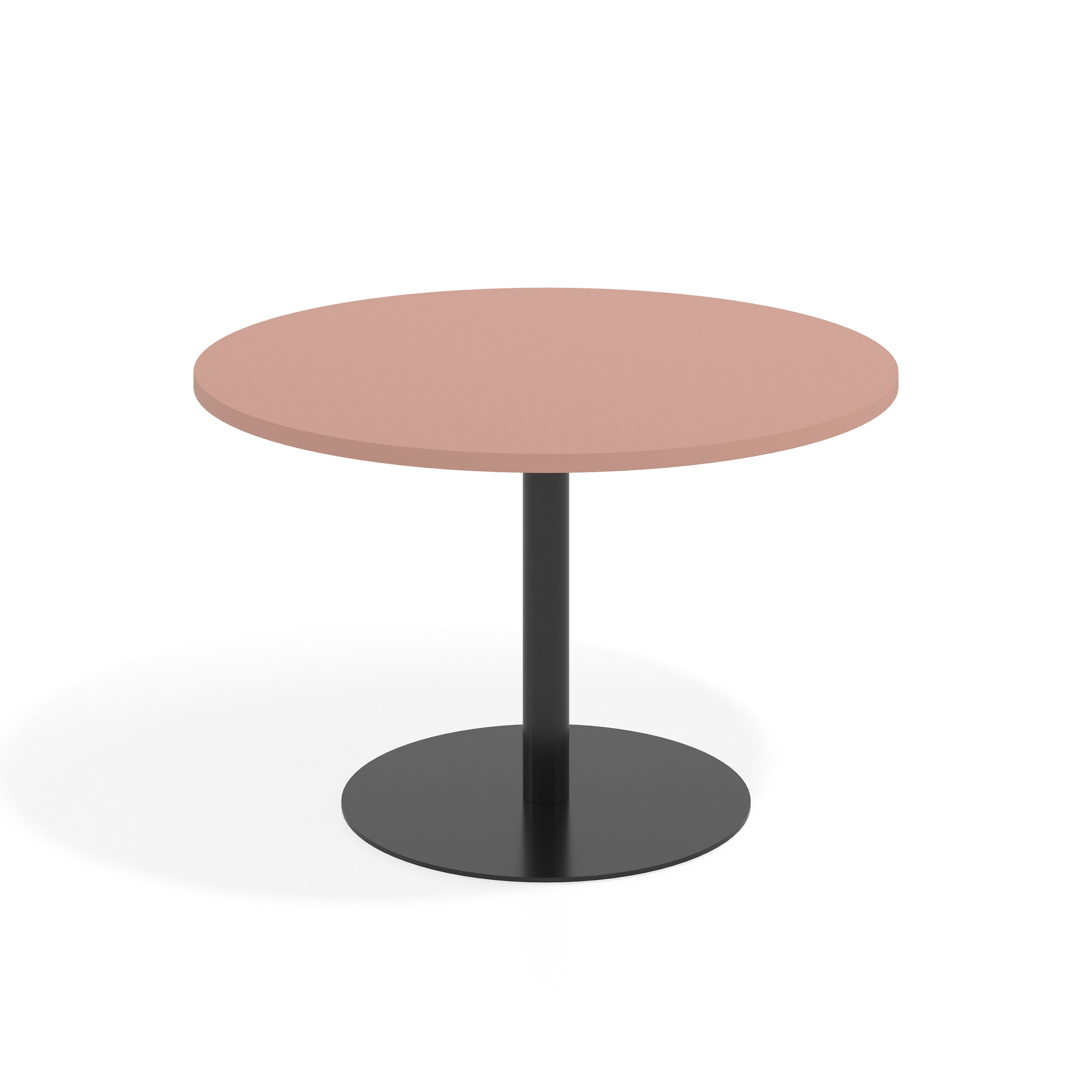mesa reuniones 120x120 rosa talco atrium 1