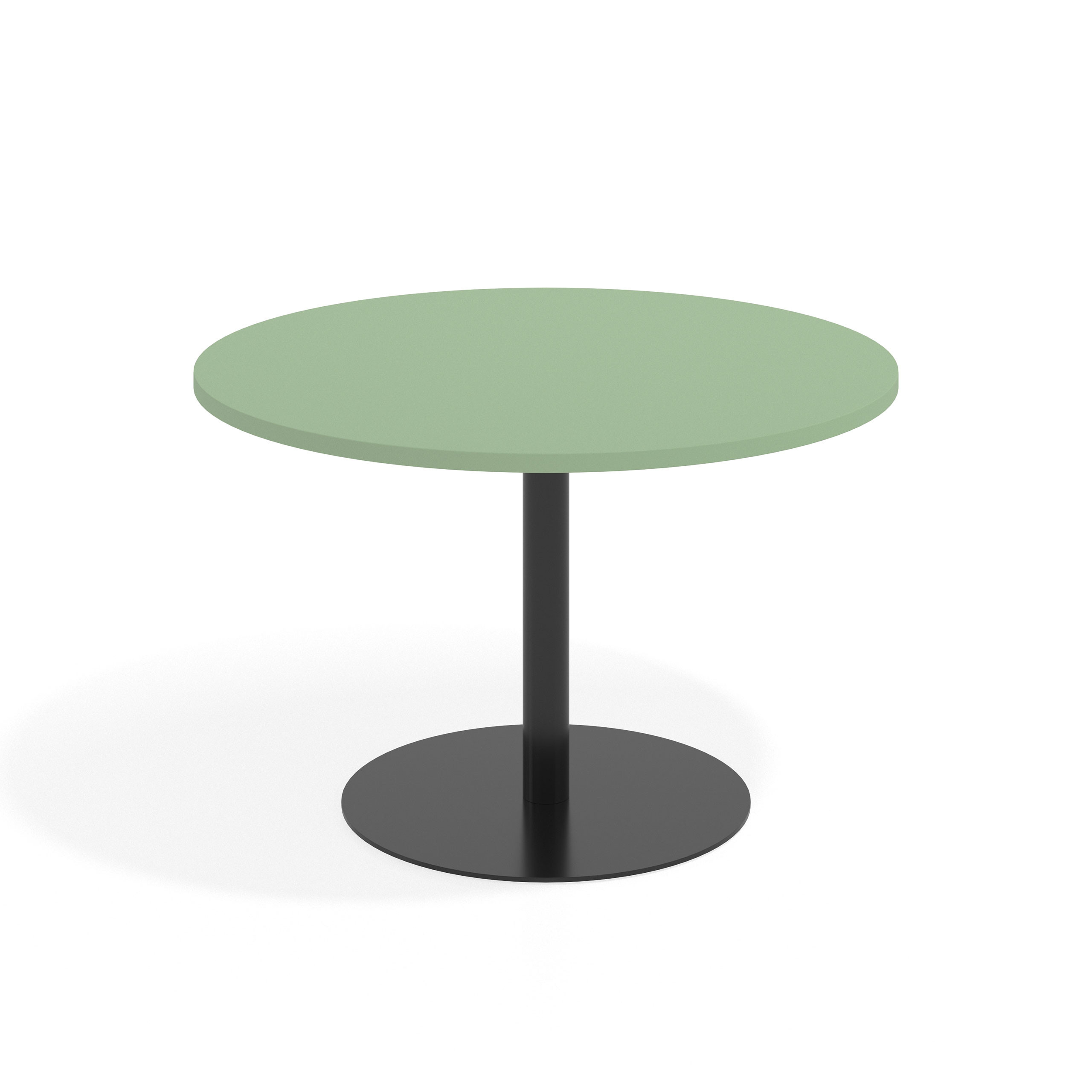 mesa reuniones 67x67 verde talco atrium 1