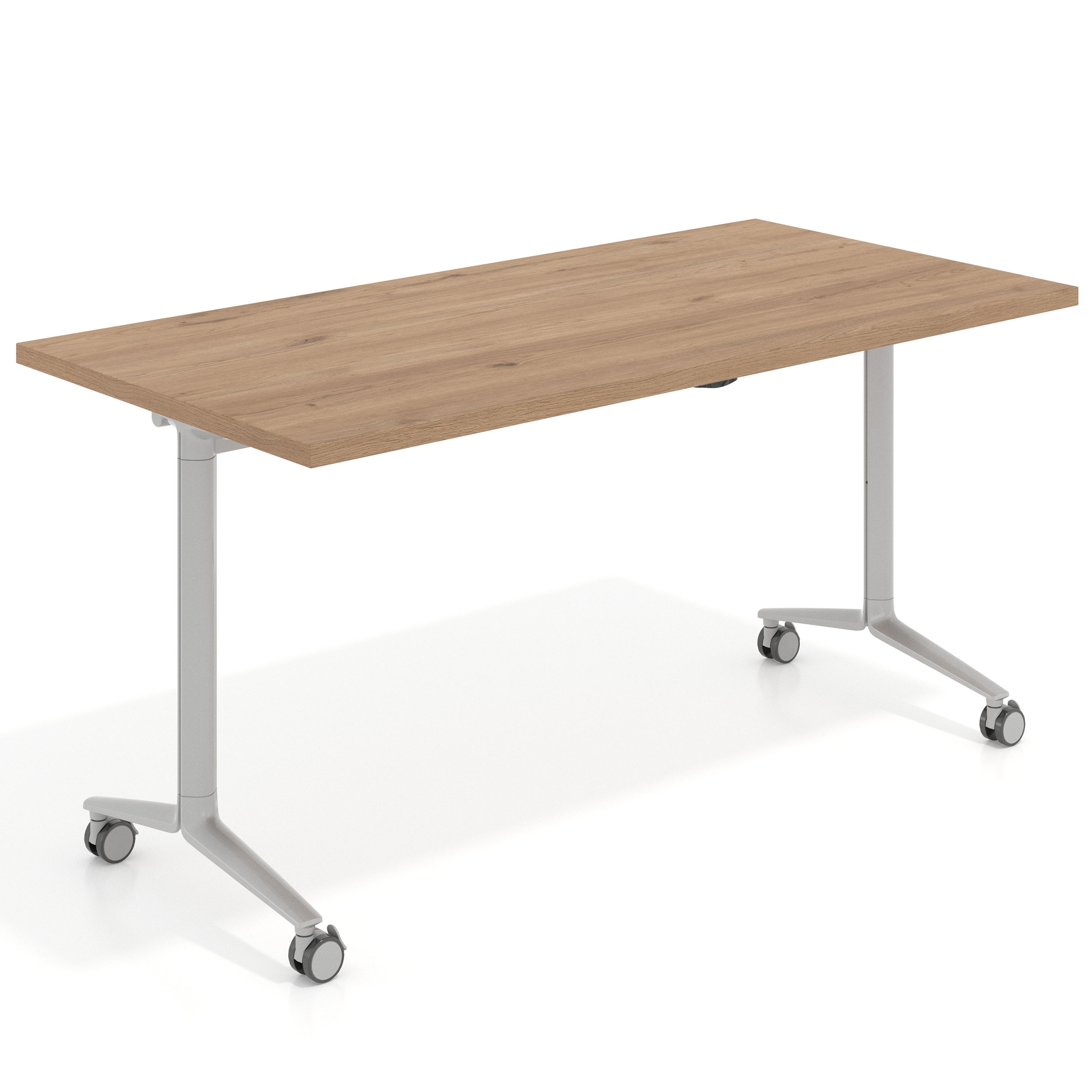 mesa de escritorio plegable 150x75 naturale pivot mesa plegable rectangular 1