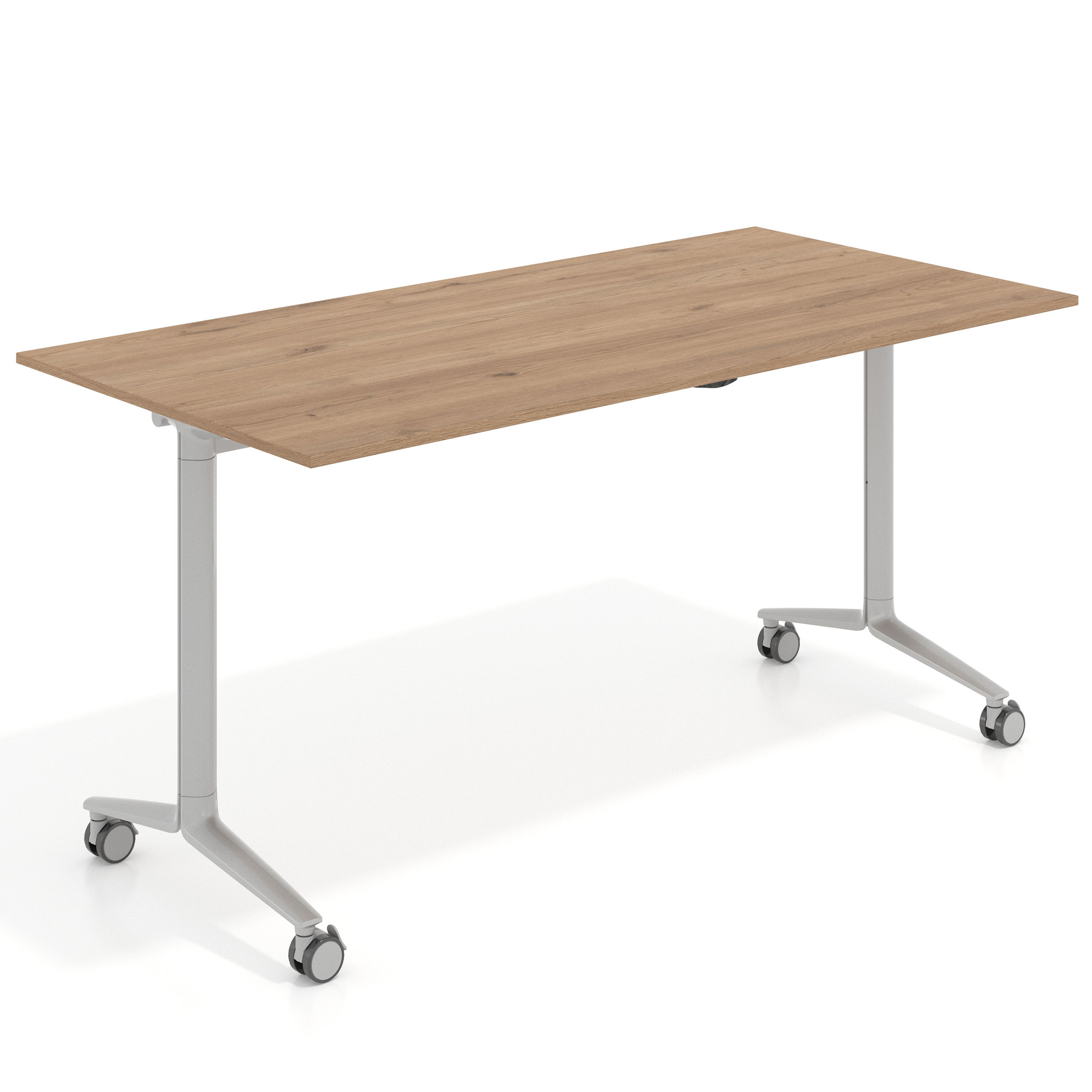 mesa de escritorio plegable 150x75 naturale pivot mesa plegable rectangular 1