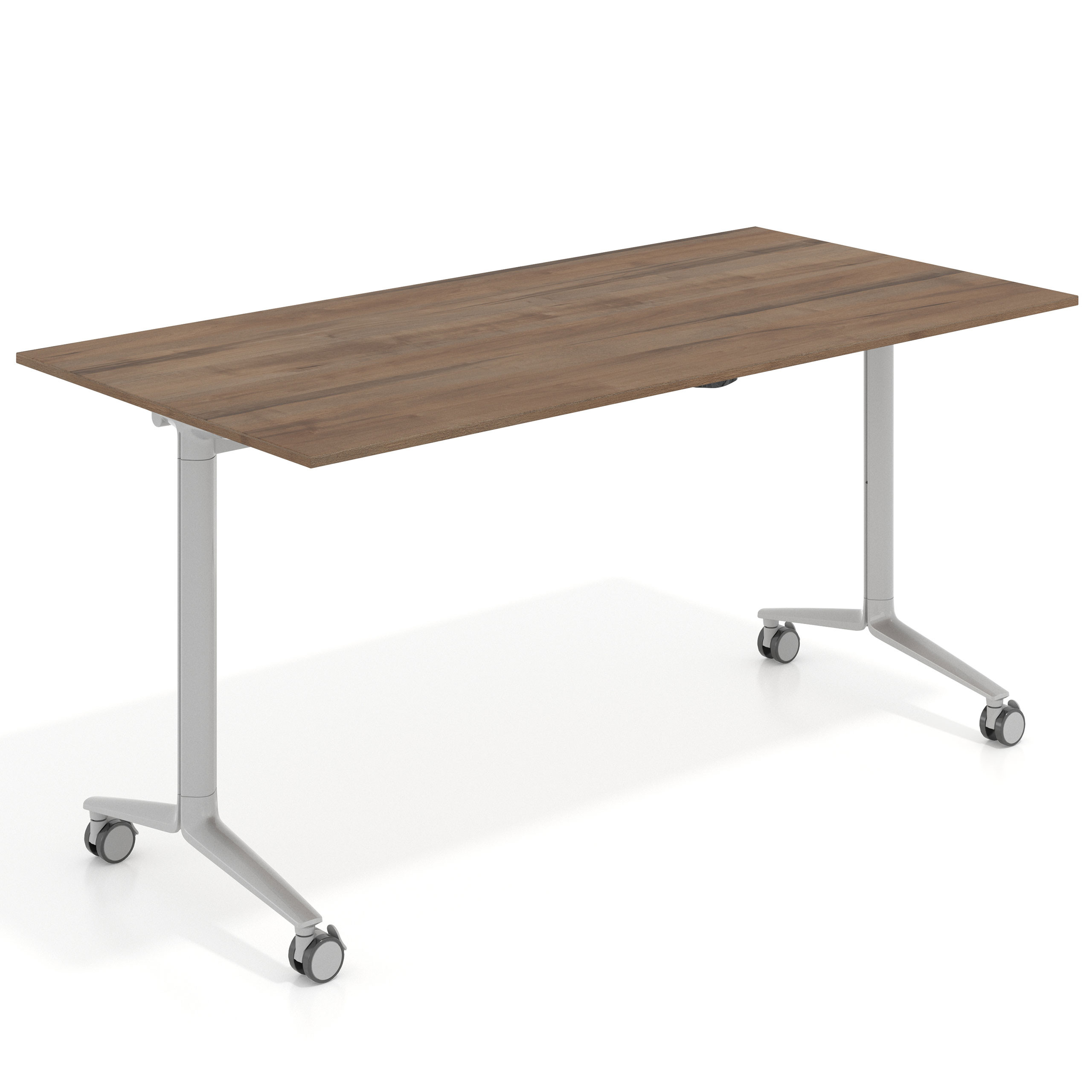 mesa de escritorio plegable 150x75 noce sabi pivot mesa plegable rectangular 1