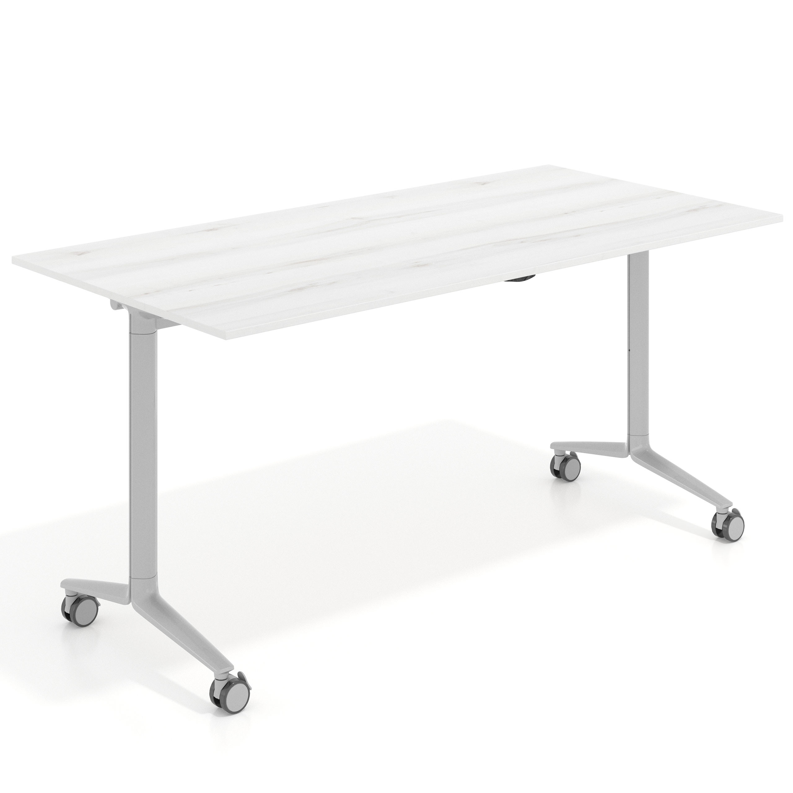 mesa de escritorio plegable 150x75 albo pivot mesa plegable rectangular 1