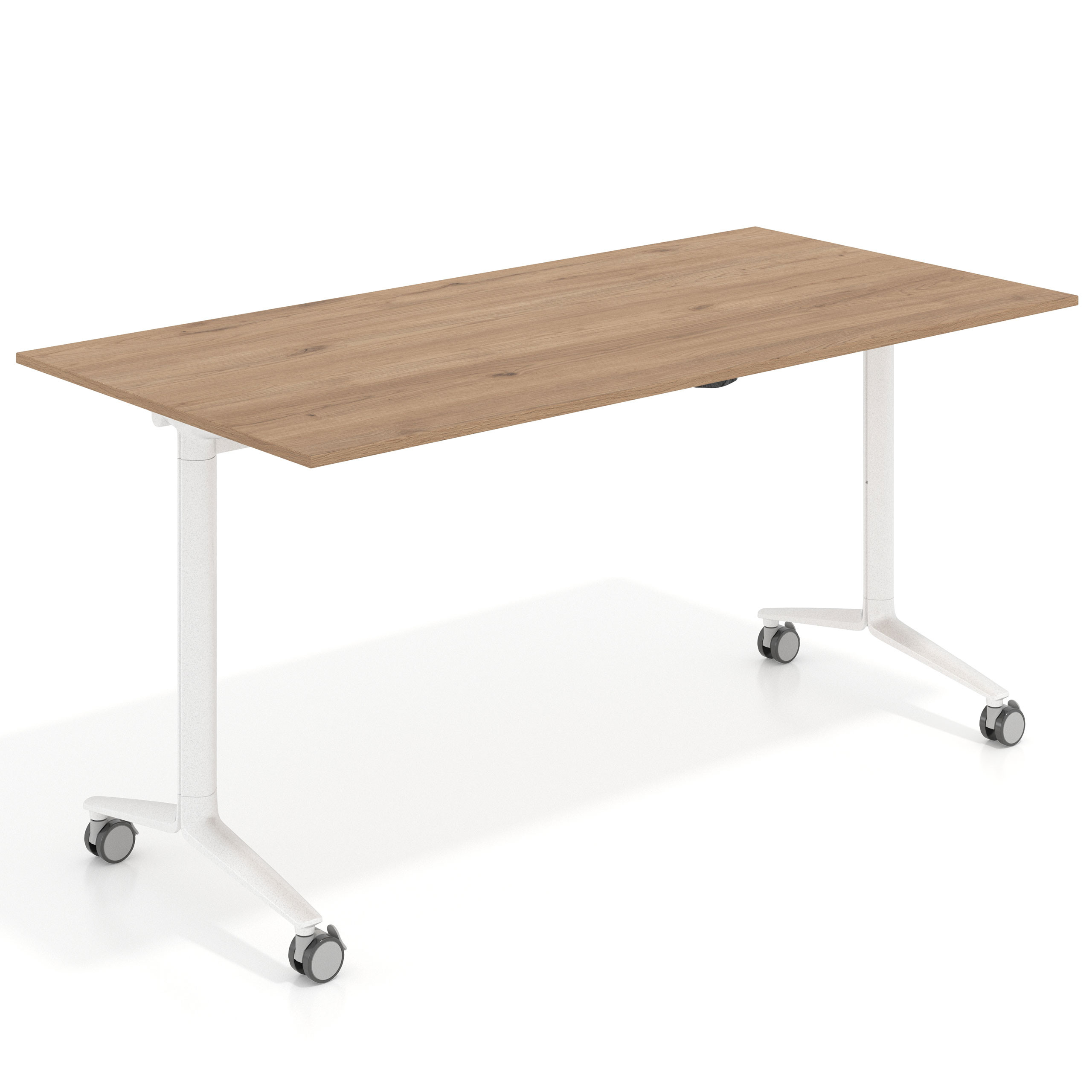 mesa de escritorio plegable 150x75 naturale pivot mesa plegable rectangular 1