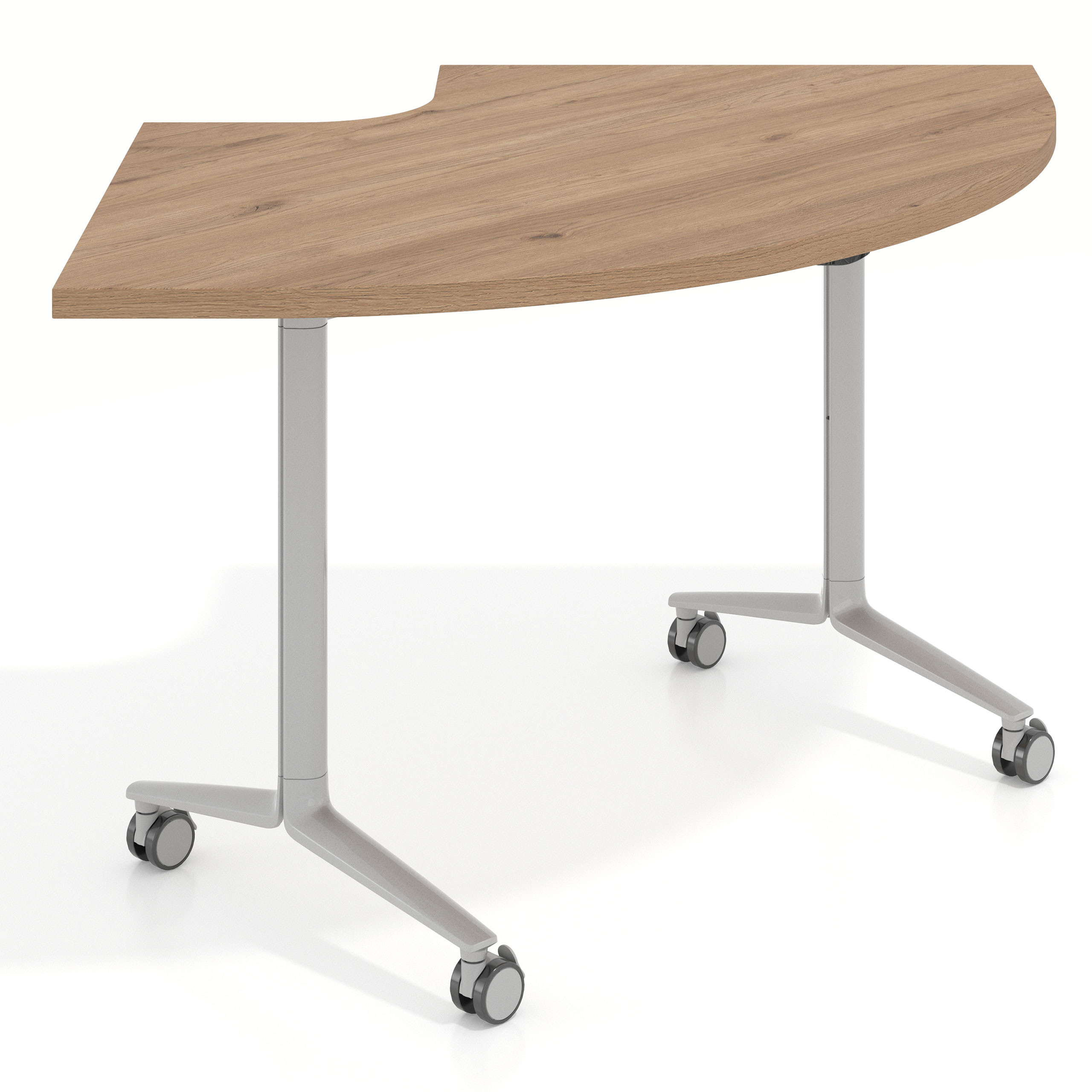 mesa de escritorio plegable 155x93 naturale pivot mesa plegable corner 1