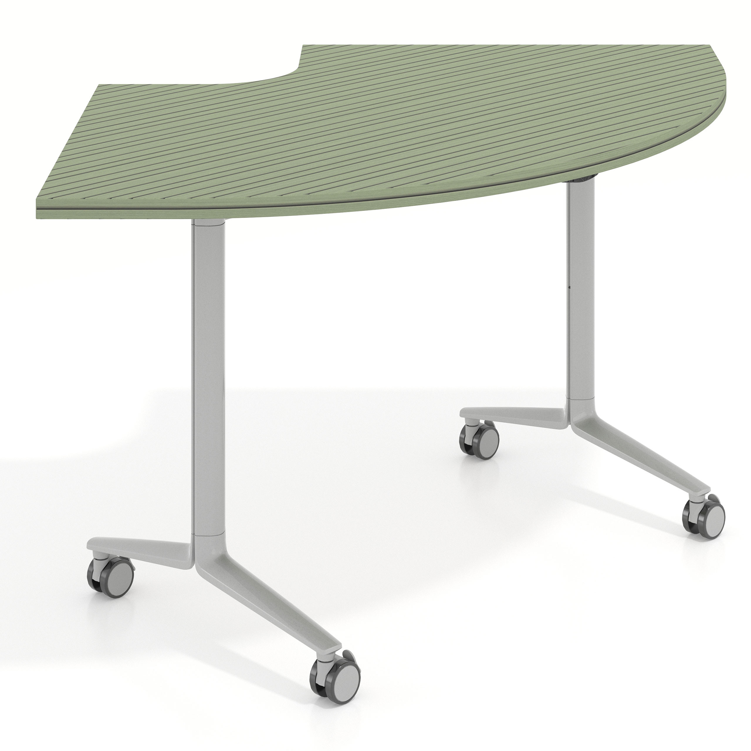 mesa de escritorio plegable 155x93 rayado sauce pivot mesa plegable corner 1