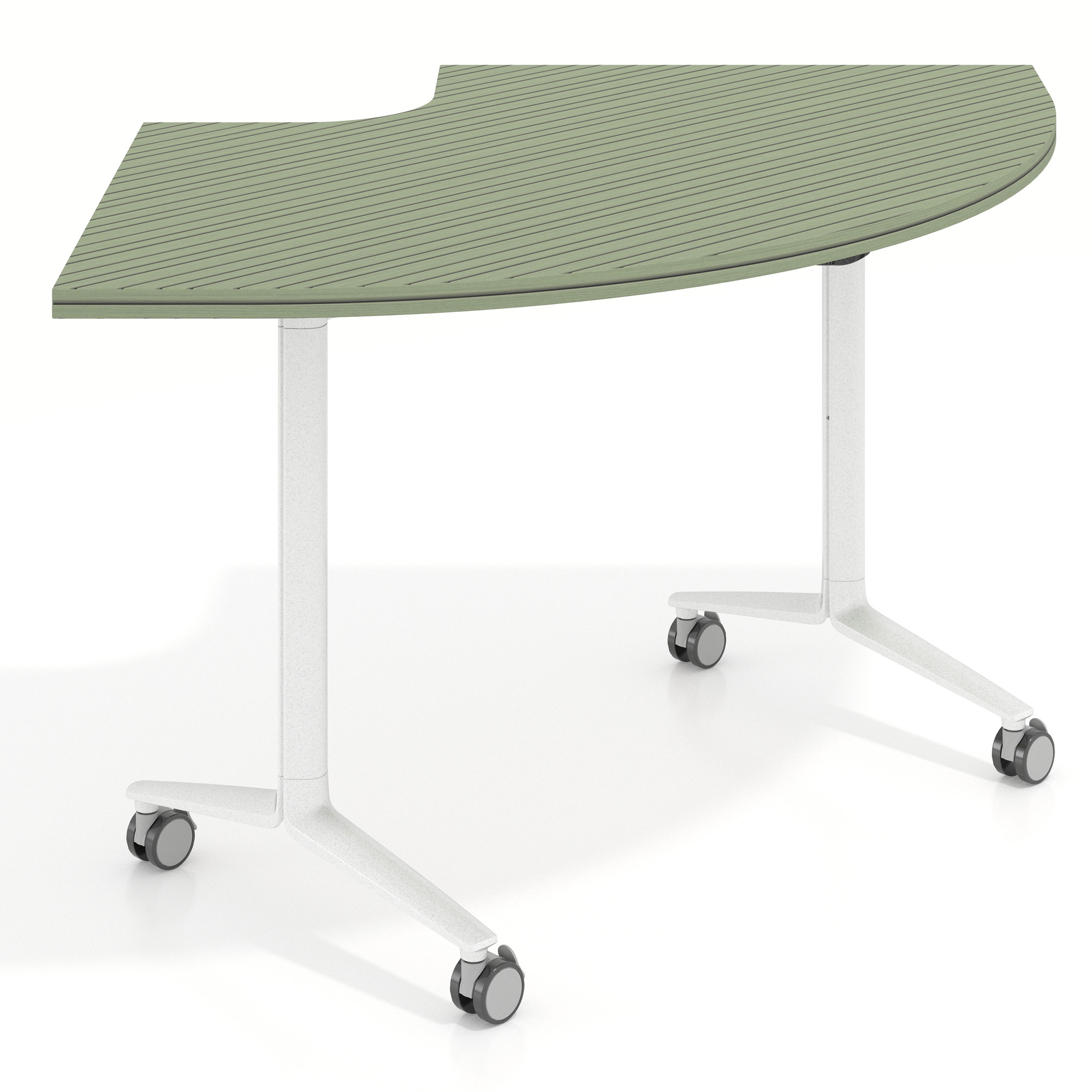 mesa de escritorio plegable 155x93 rayado sauce pivot mesa plegable corner 1