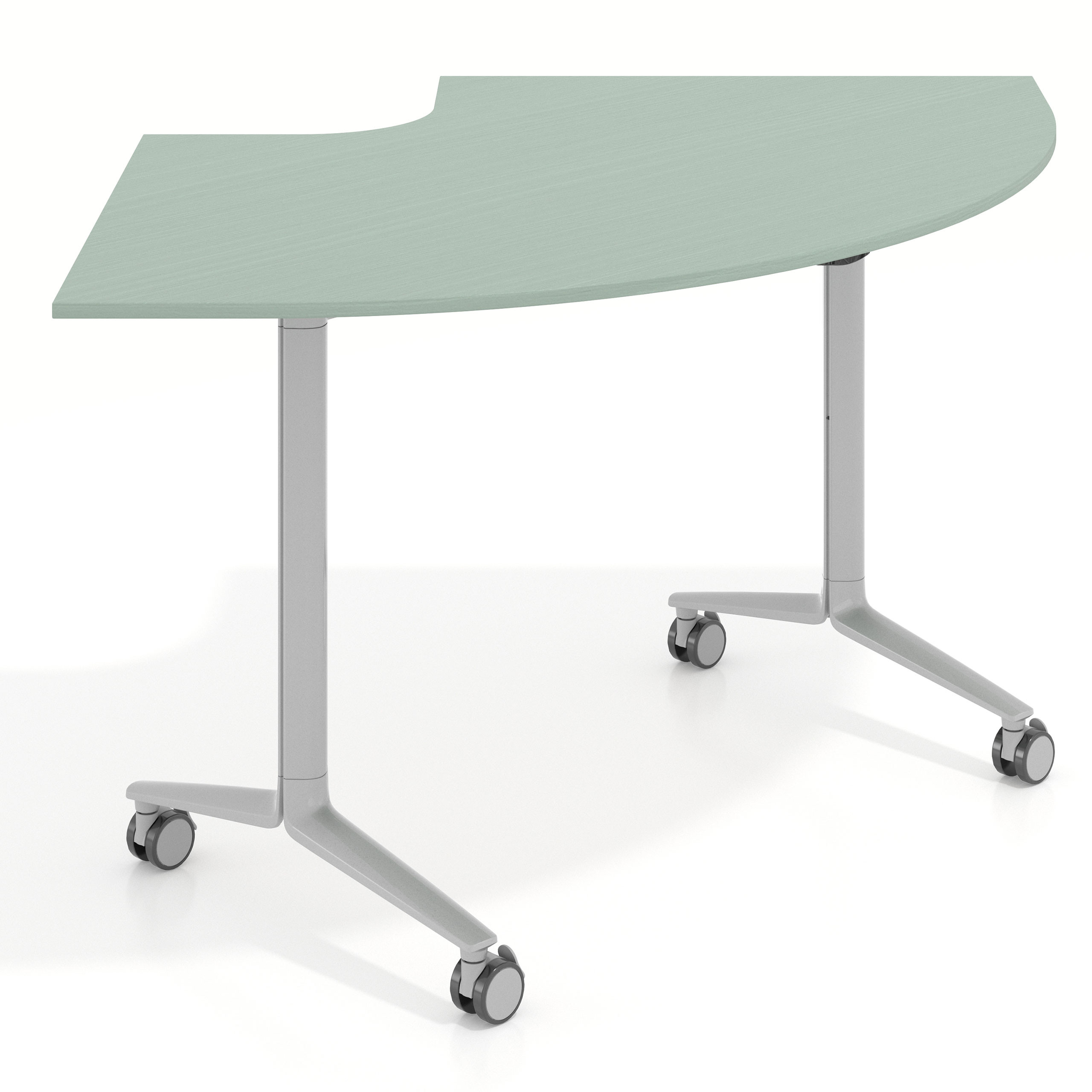 mesa de escritorio plegable 155x93 iris pivot mesa plegable corner 1