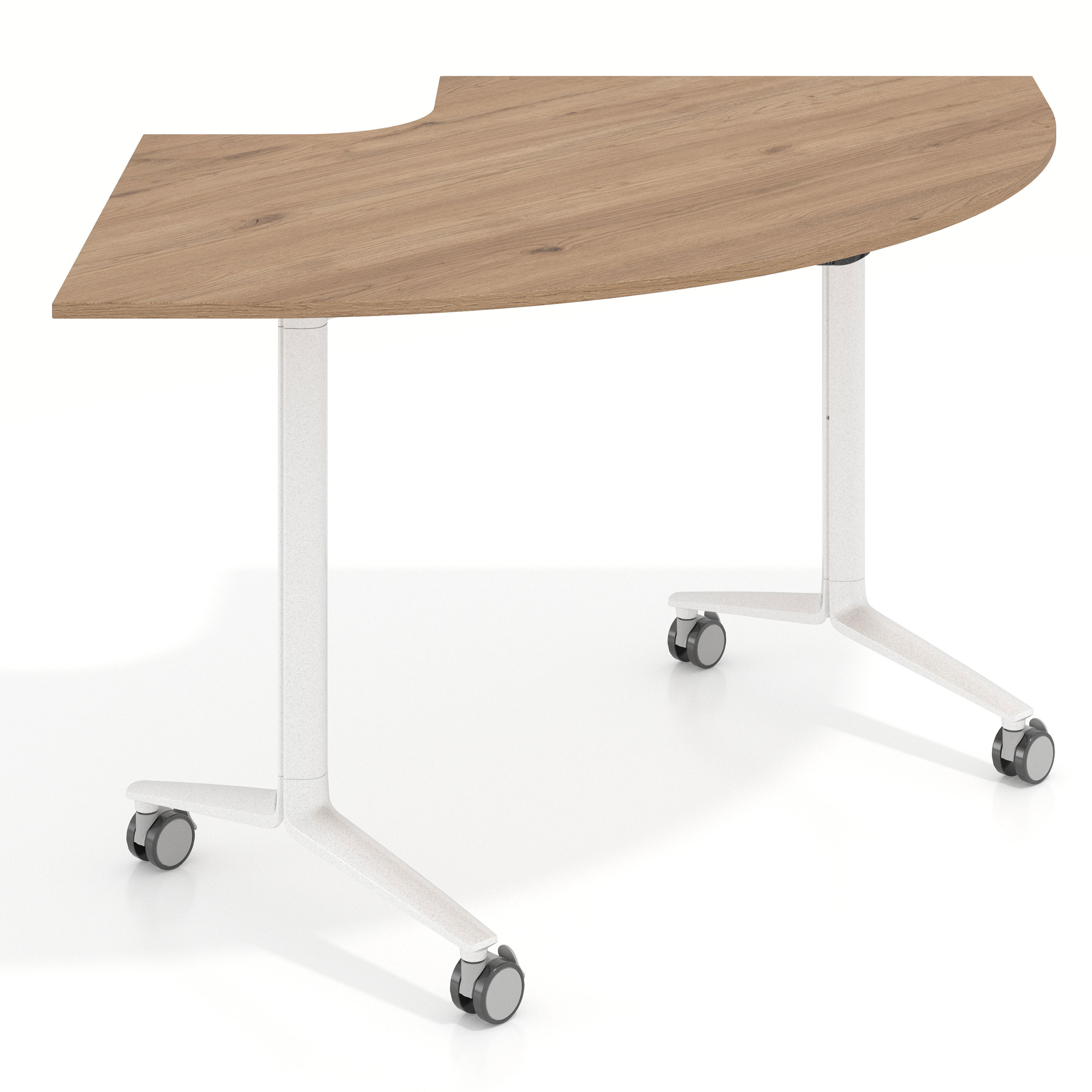 mesa de escritorio plegable 155x93 naturale pivot mesa plegable corner 1