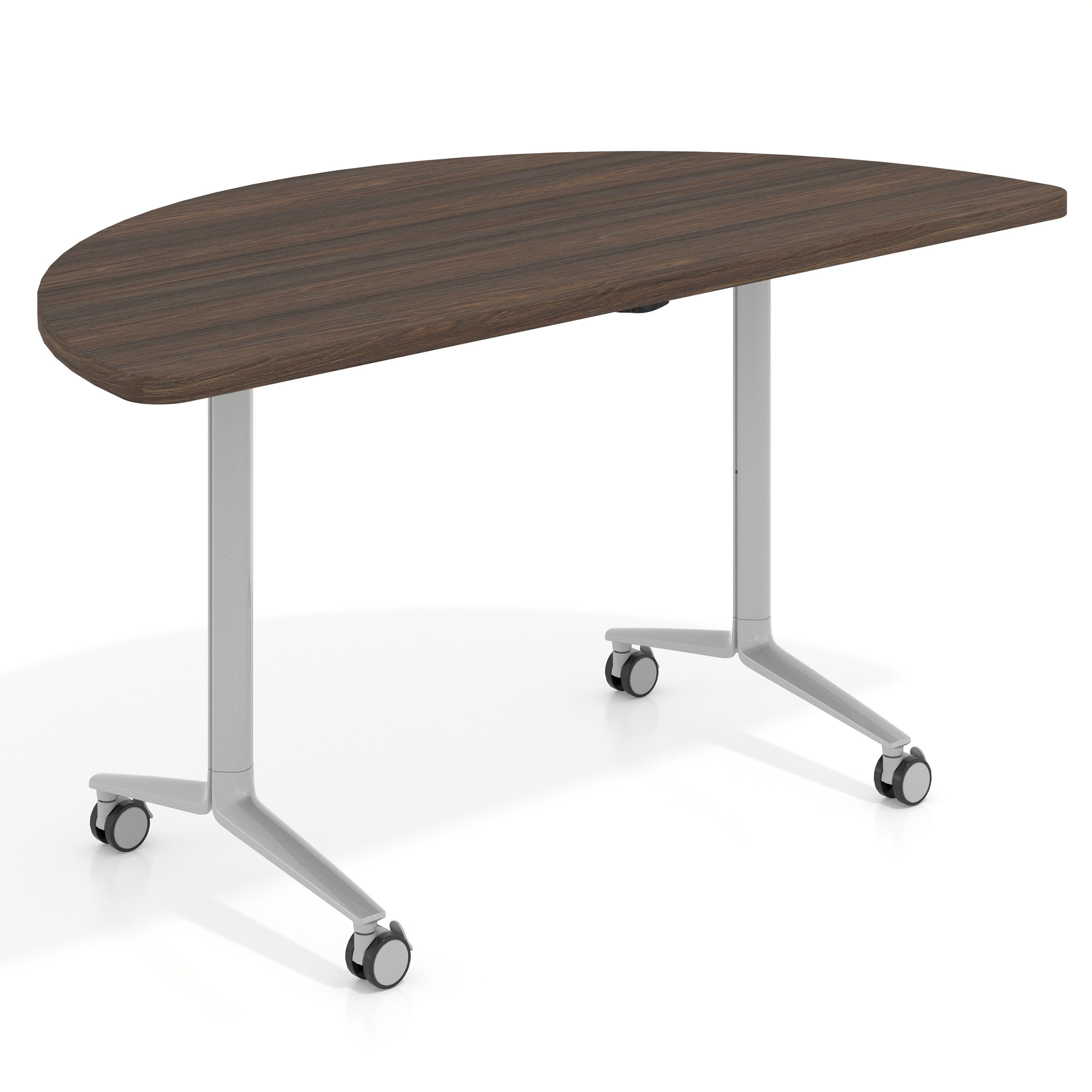 mesa de escritorio plegable 150x75 mistral pivot mesa plegable semicirculo 1