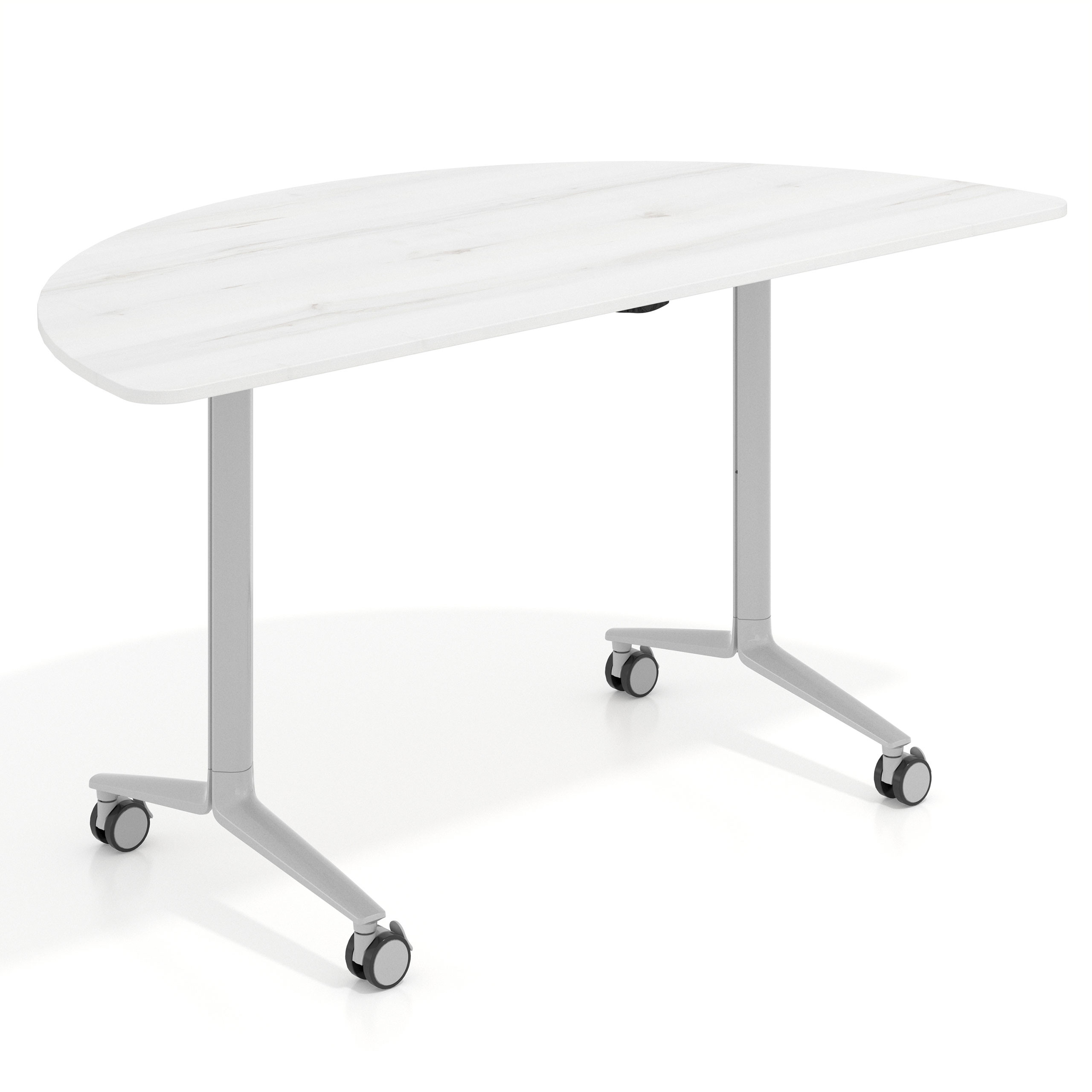 mesa de escritorio plegable 150x75 albo pivot mesa plegable semicirculo 1