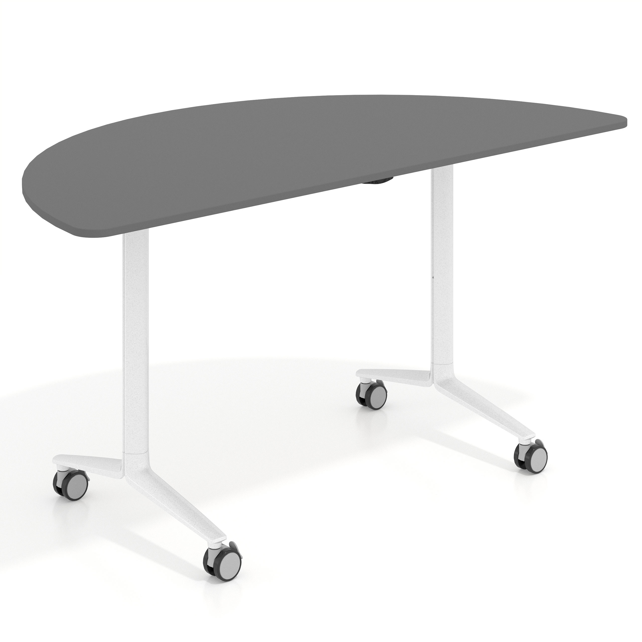 mesa de escritorio plegable 150x75 gris tormenta pivot mesa plegable semicirculo 1