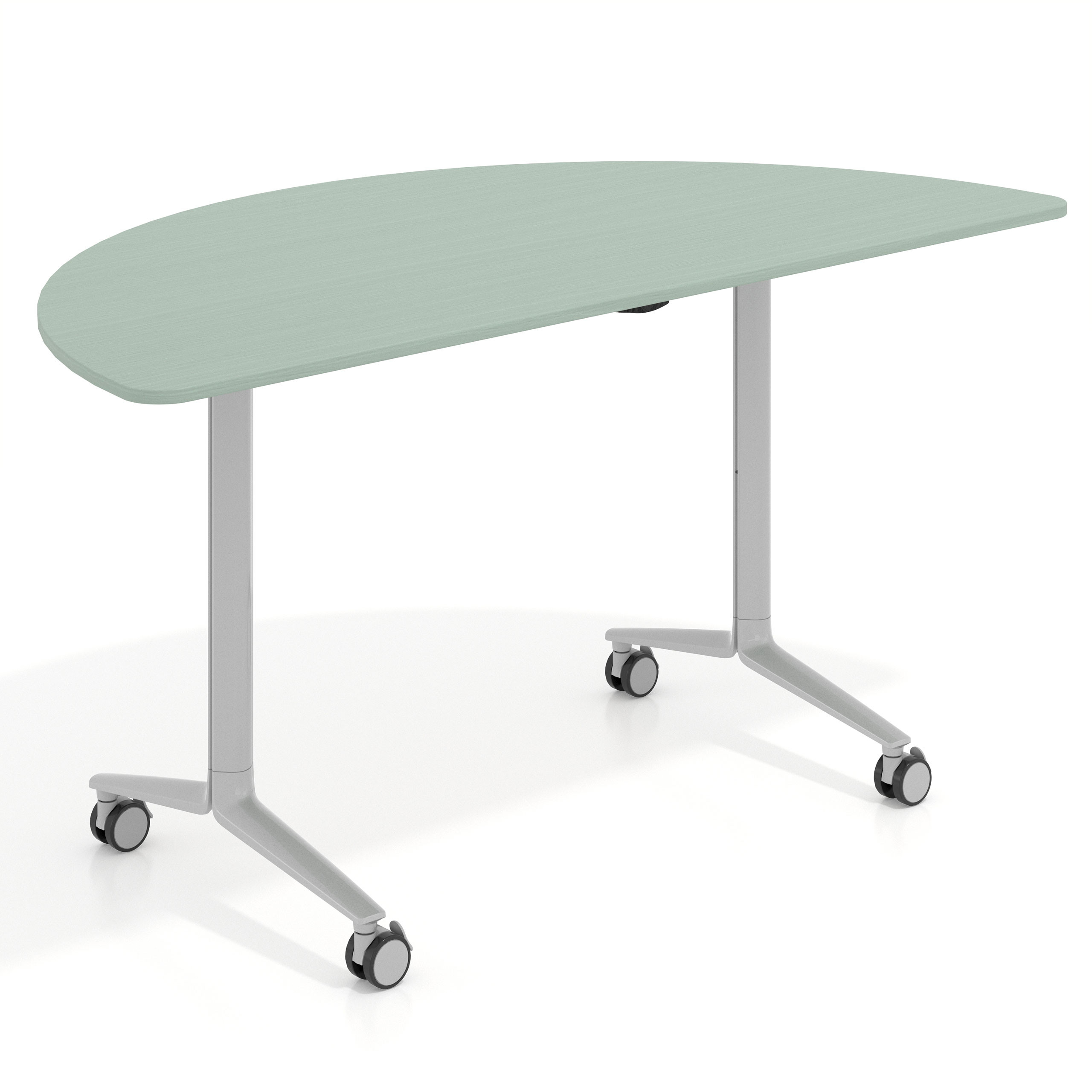 mesa de escritorio plegable 150x75 iris pivot mesa plegable semicirculo 1